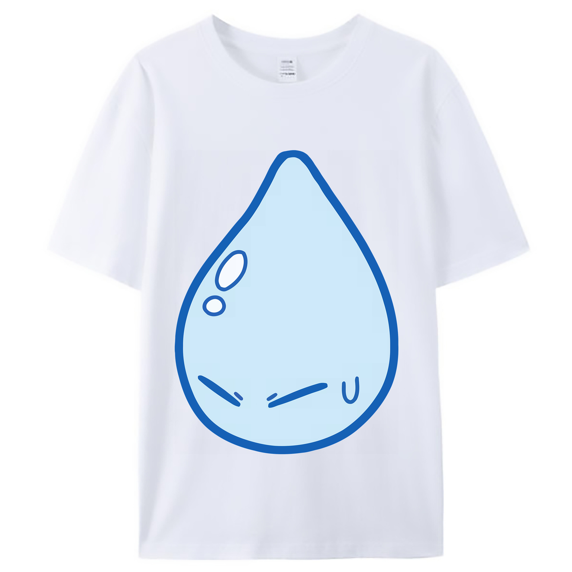 （画像用） 転スラ Regarding Reincarnated to Slime レディースカジュアルプリントTシャツ（綿100％）