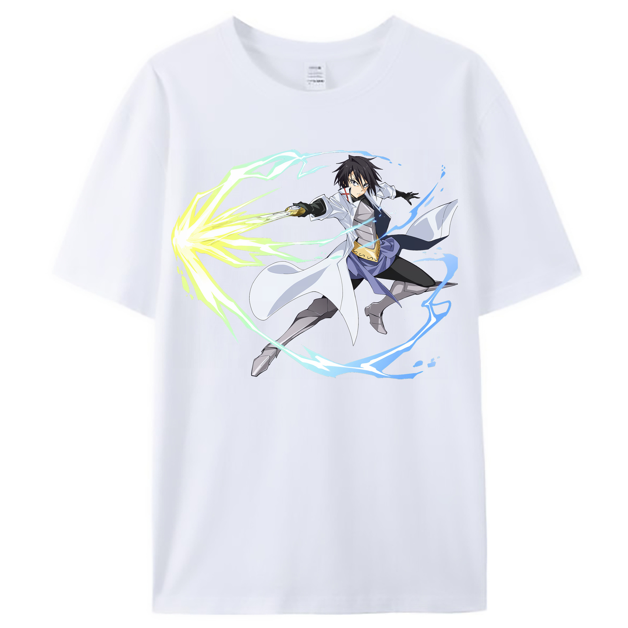 （画像用） 転スラ Regarding Reincarnated to Slime レディースカジュアルプリントTシャツ（綿100％）