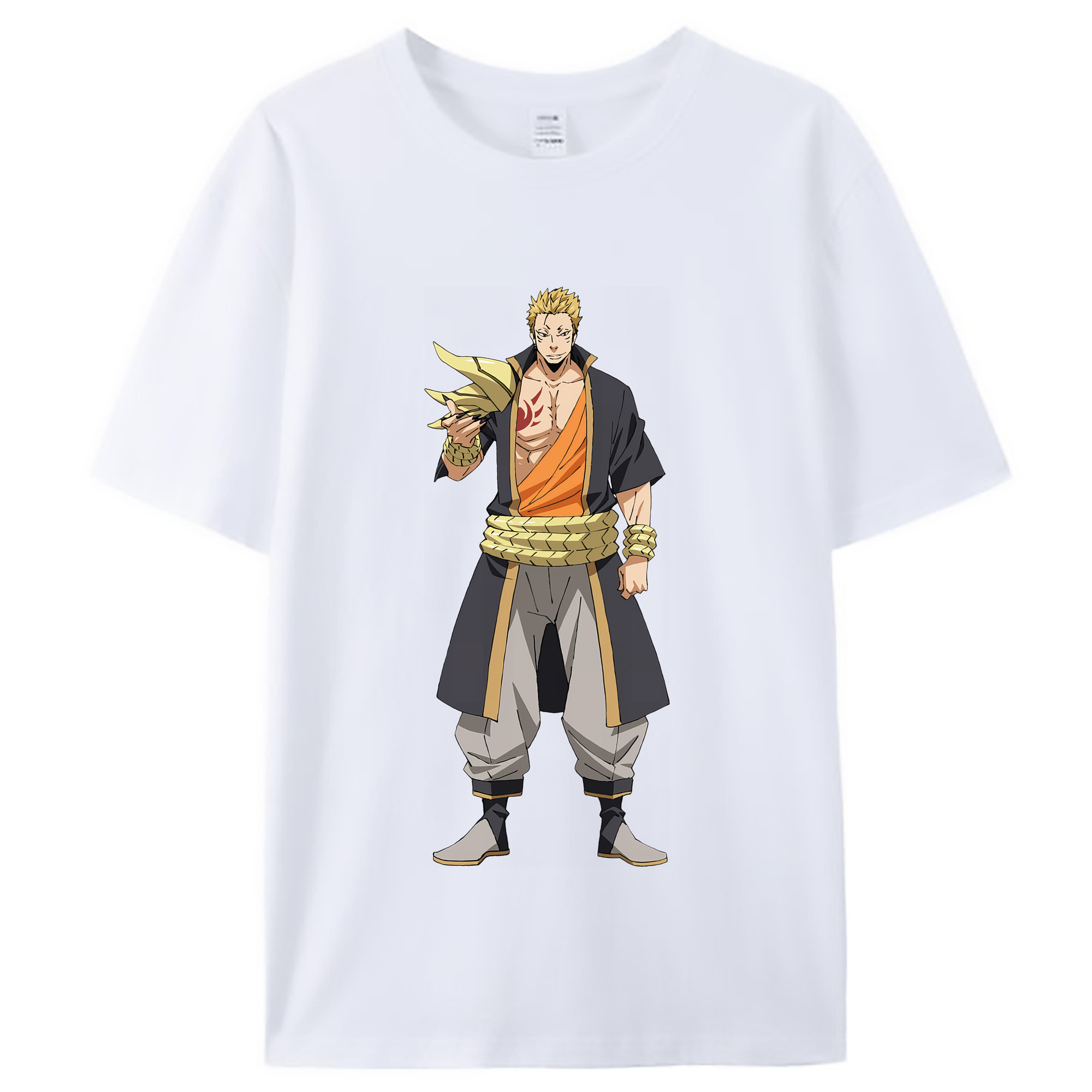 （画像用） 転スラ Regarding Reincarnated to Slime レディースカジュアルプリントTシャツ（綿100％）