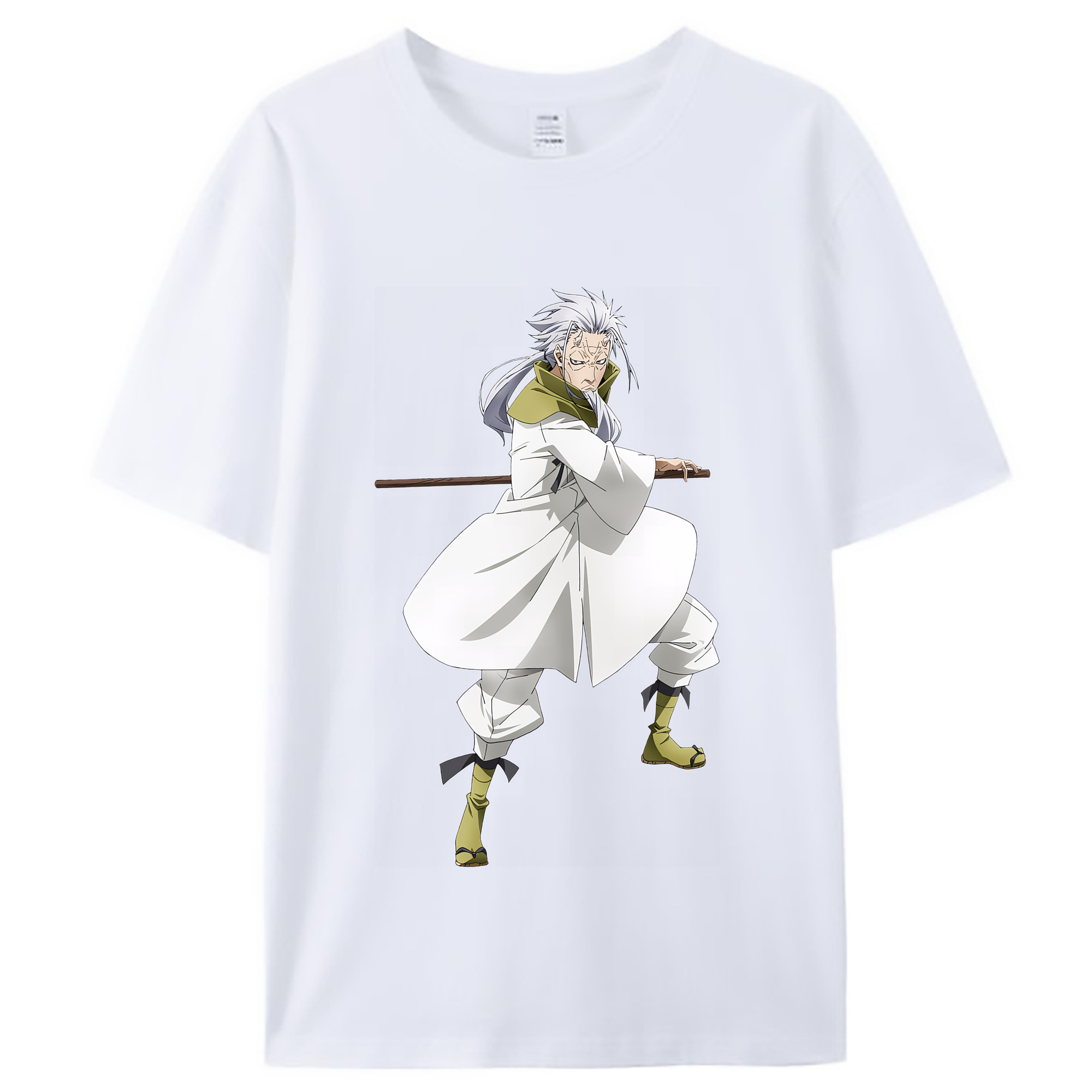 （画像用） 転スラ Regarding Reincarnated to Slime レディースカジュアルプリントTシャツ（綿100％）