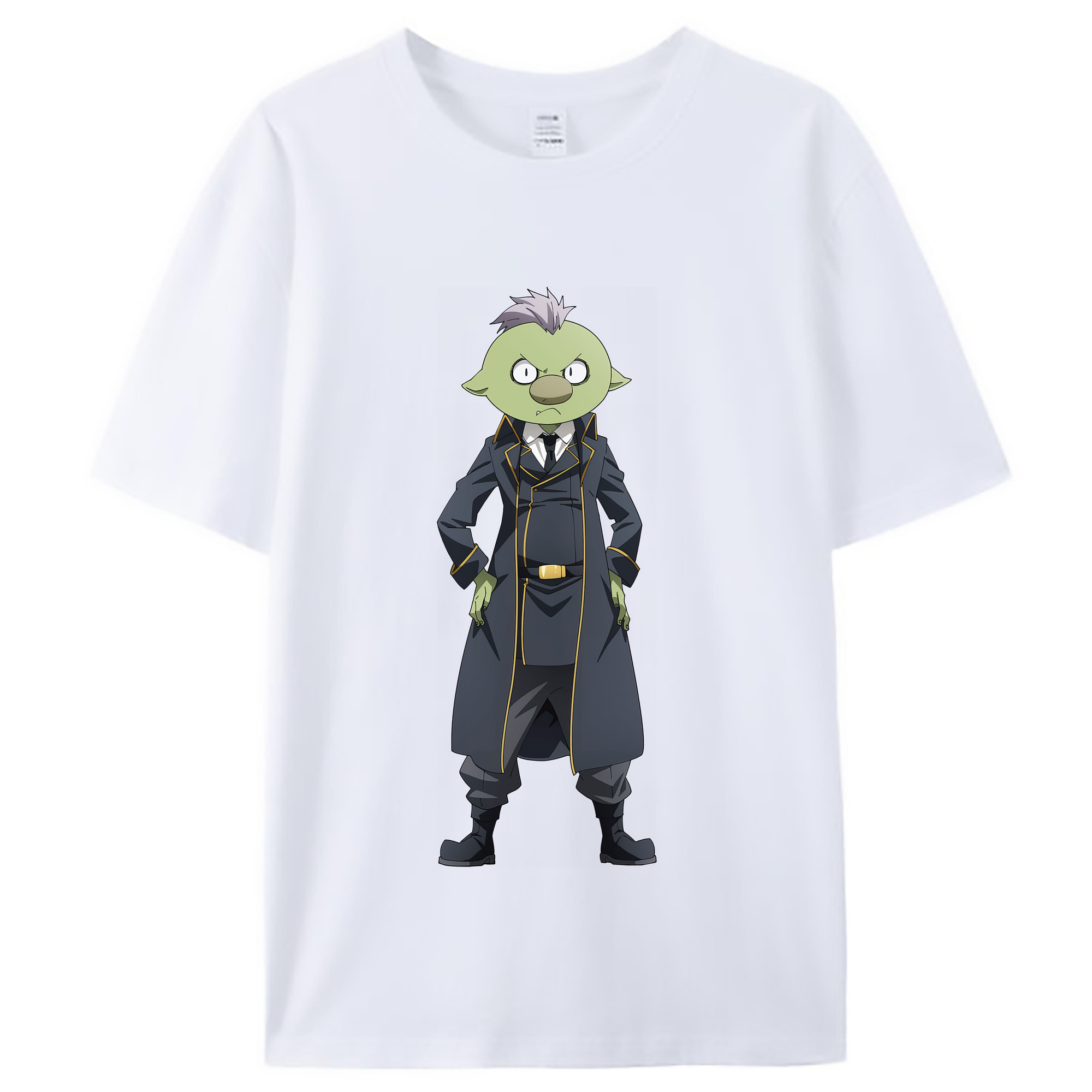 （画像用） 転スラ Regarding Reincarnated to Slime レディースカジュアルプリントTシャツ（綿100％）