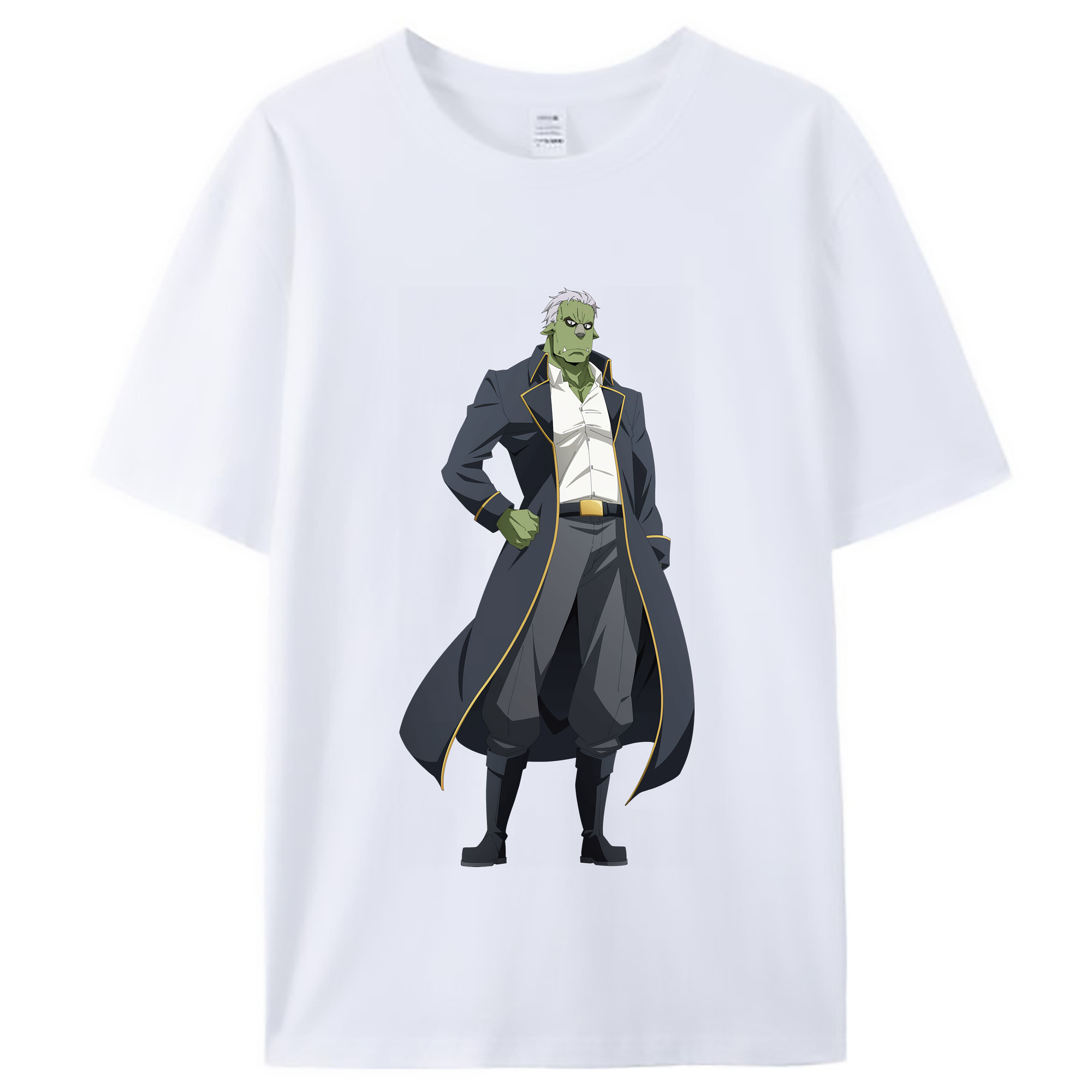 （画像用） 転スラ Regarding Reincarnated to Slime レディースカジュアルプリントTシャツ（綿100％）
