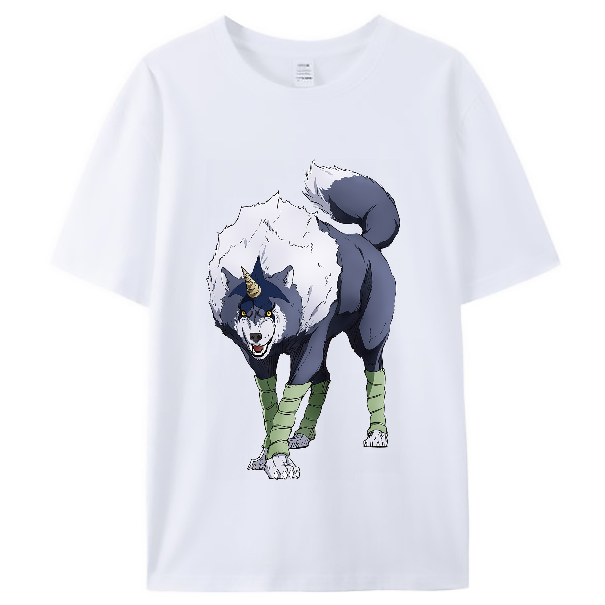 （画像用） 転スラ Regarding Reincarnated to Slime レディースカジュアルプリントTシャツ（綿100％）