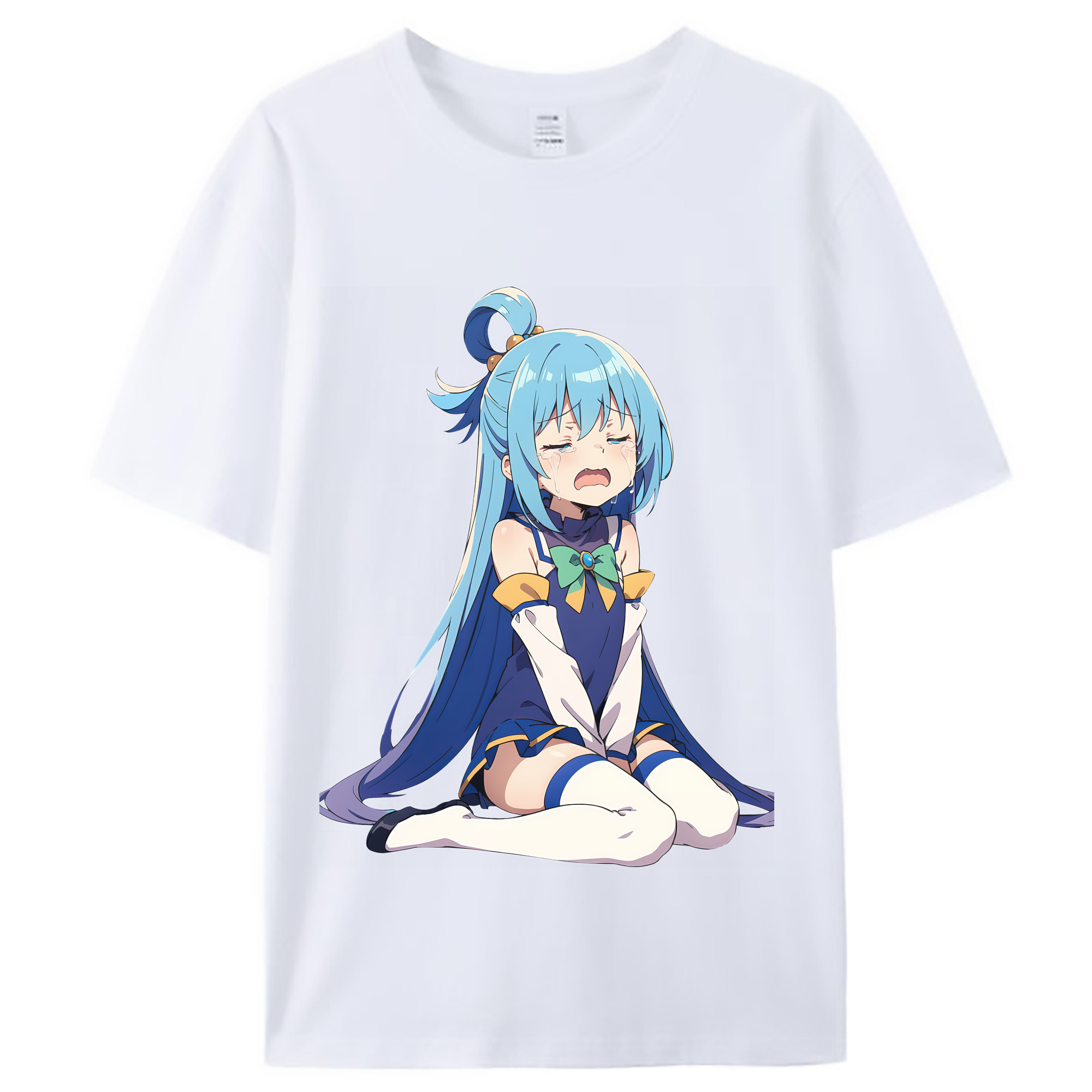 （画像用） 転スラ Regarding Reincarnated to Slime レディースカジュアルプリントTシャツ（綿100％）