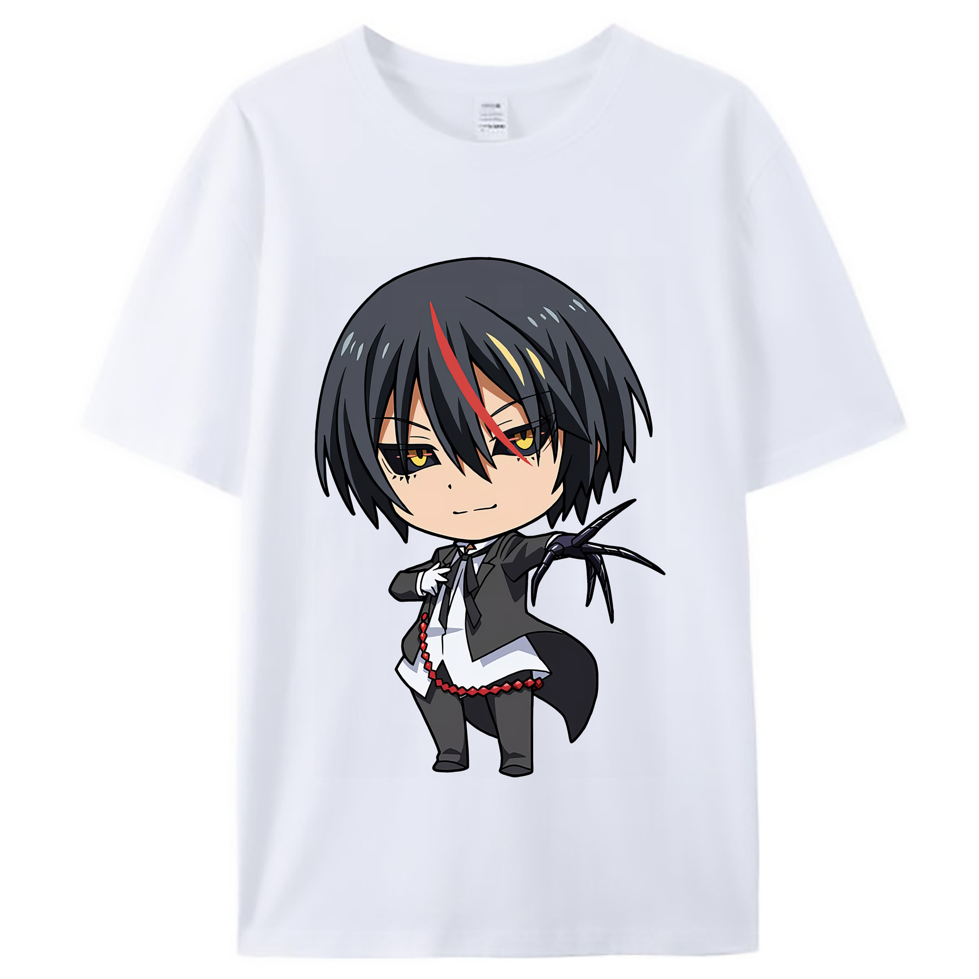 （画像用） 転スラ Regarding Reincarnated to Slime レディースカジュアルプリントTシャツ（綿100％）