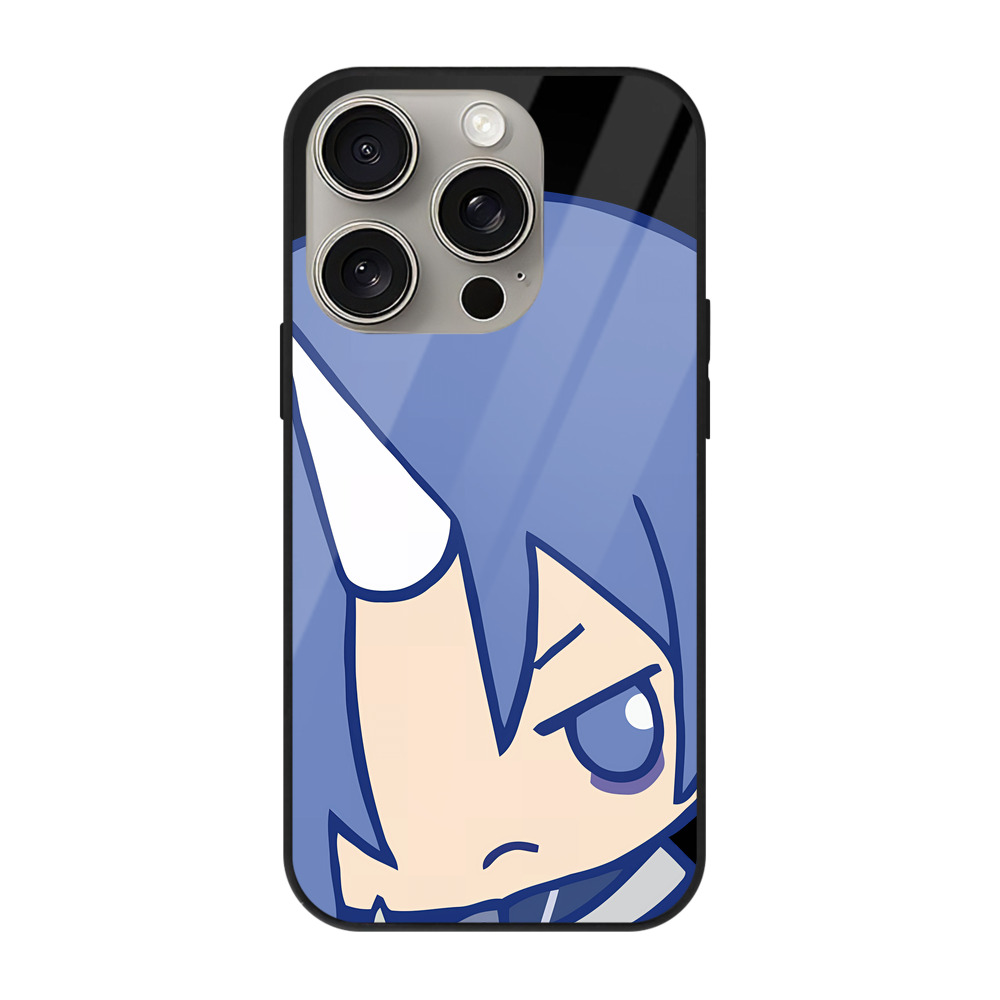 （画像用） 転スラ Regarding Reincarnated to Slime 【iPhone15Pro対応】スマホケース 耐衝撃＆黄変防止 背面ガラス