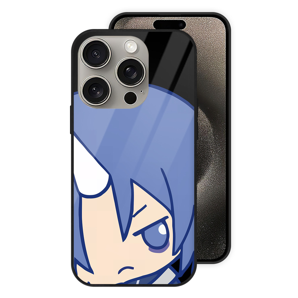 （画像用） 転スラ Regarding Reincarnated to Slime 【iPhone15Pro対応】スマホケース 耐衝撃＆黄変防止 背面ガラス