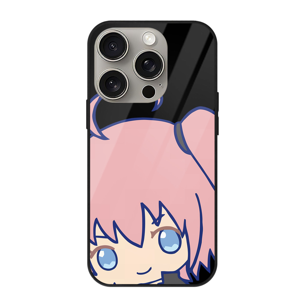 （画像用） 転スラ Regarding Reincarnated to Slime 【iPhone15Pro対応】スマホケース 耐衝撃＆黄変防止 背面ガラス