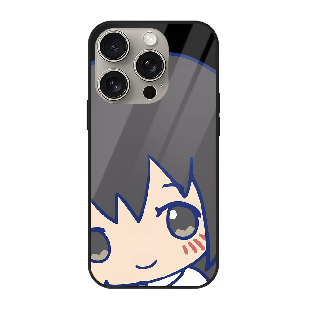 （画像用） 転スラ Regarding Reincarnated to Slime 【iPhone15Pro対応】スマホケース 耐衝撃＆黄変防止 背面ガラス