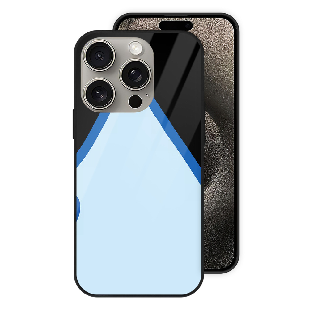 （画像用） 転スラ Regarding Reincarnated to Slime 【iPhone15Pro対応】スマホケース 耐衝撃＆黄変防止 背面ガラス