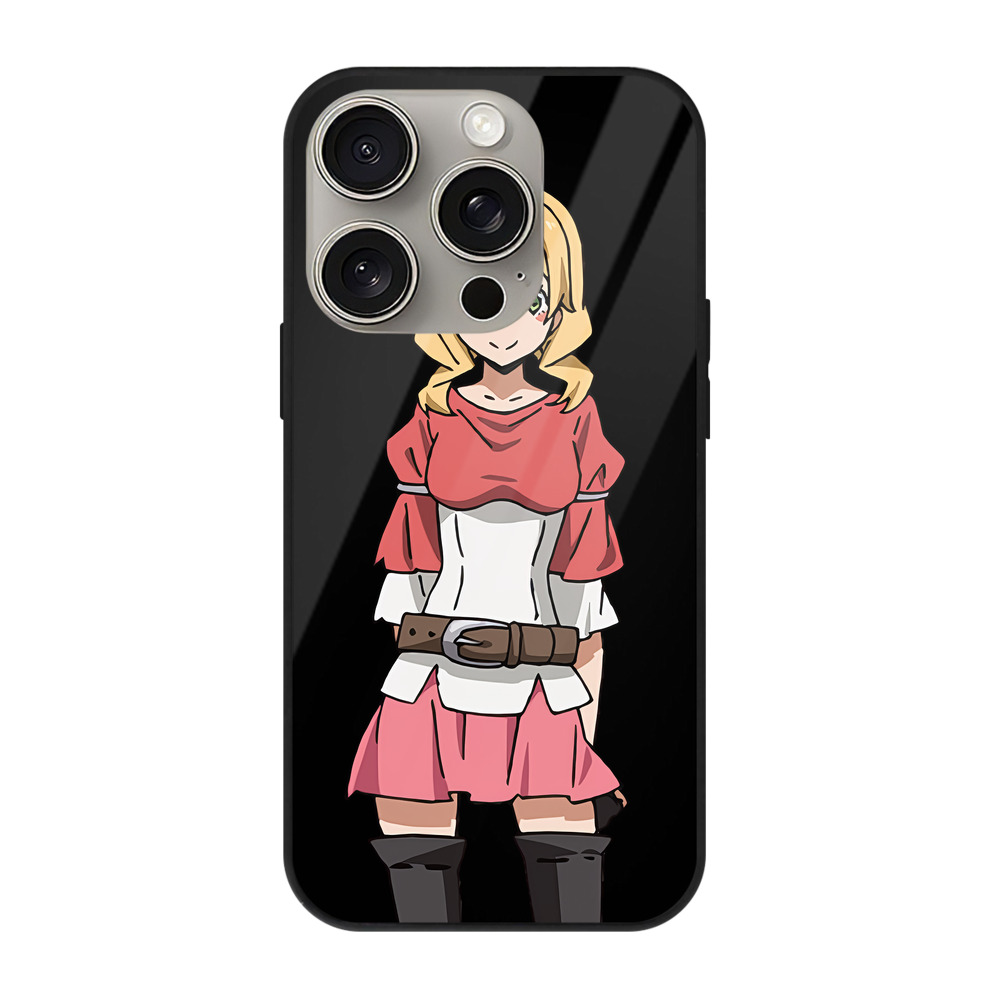 （画像用） 転スラ Regarding Reincarnated to Slime 【iPhone15Pro対応】スマホケース 耐衝撃＆黄変防止 背面ガラス