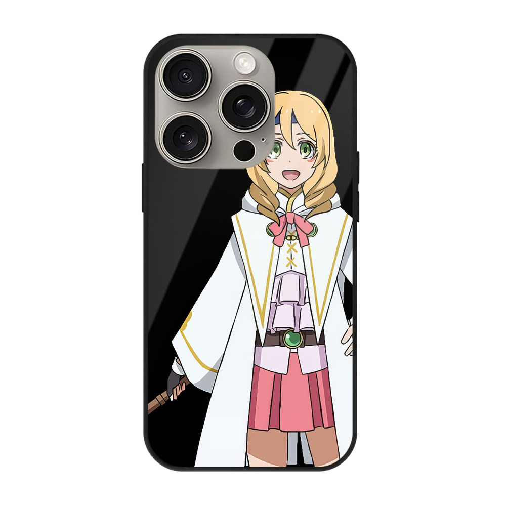 （画像用） 転スラ Regarding Reincarnated to Slime 【iPhone15Pro対応】スマホケース 耐衝撃＆黄変防止 背面ガラス