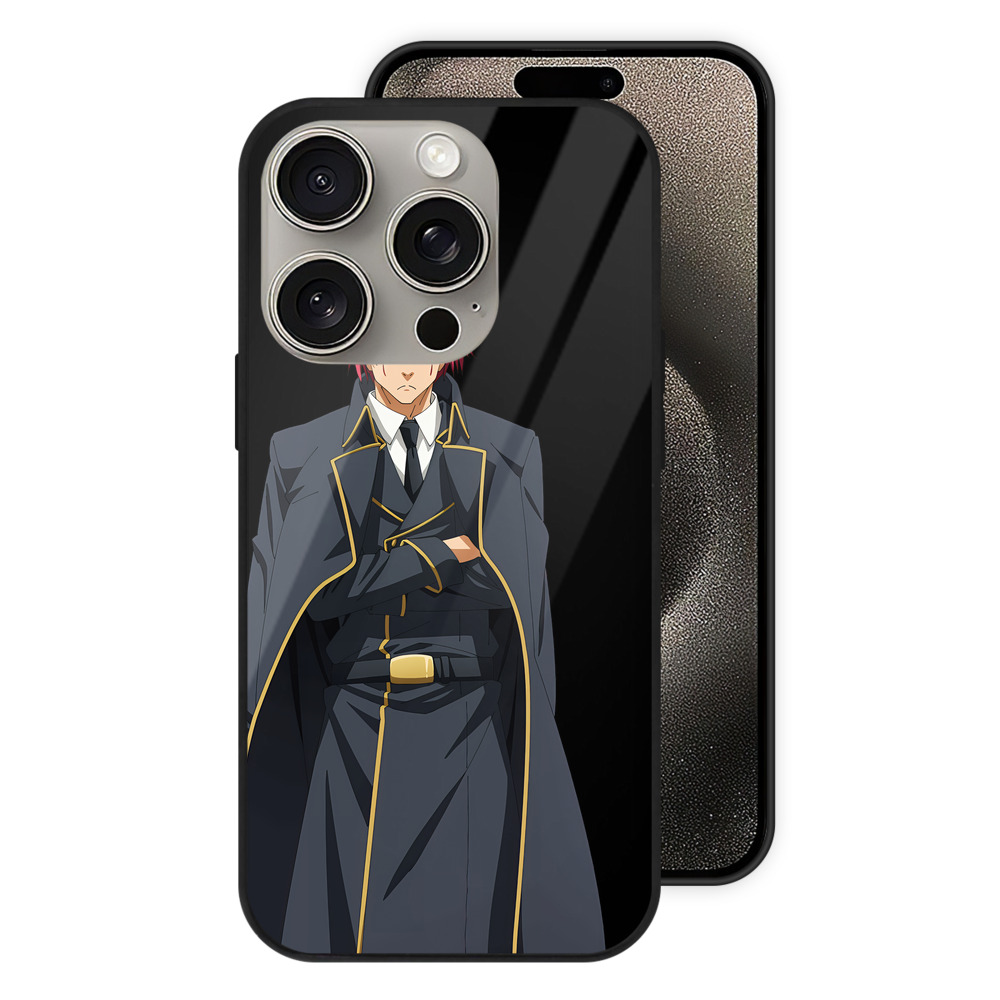 （画像用） 転スラ Regarding Reincarnated to Slime 【iPhone15Pro対応】スマホケース 耐衝撃＆黄変防止 背面ガラス