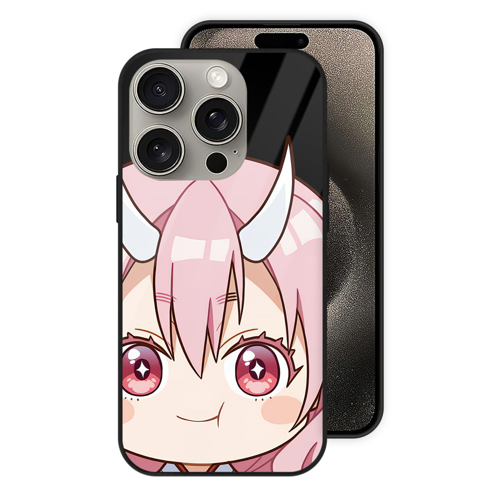 （画像用） 転スラ Regarding Reincarnated to Slime 【iPhone15Pro対応】スマホケース 耐衝撃＆黄変防止 背面ガラス