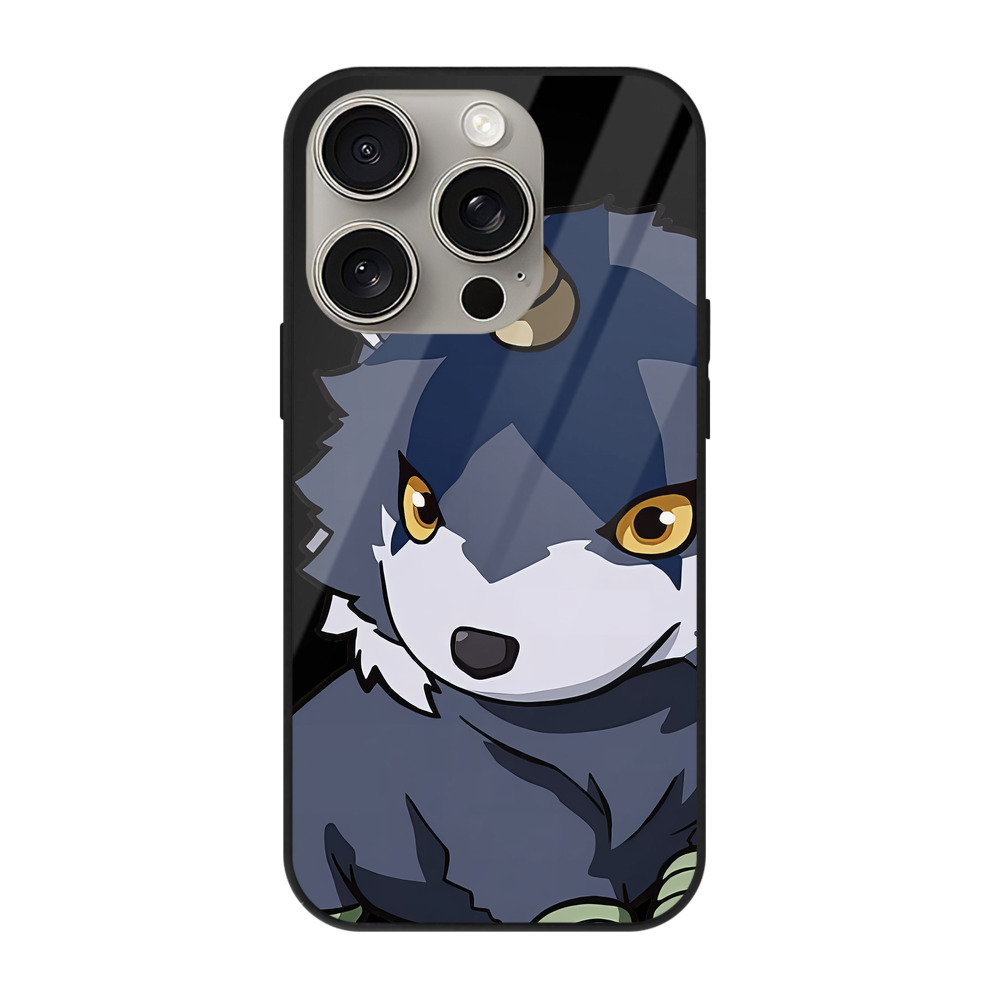 （画像用） 転スラ Regarding Reincarnated to Slime 【iPhone15Pro対応】スマホケース 耐衝撃＆黄変防止 背面ガラス