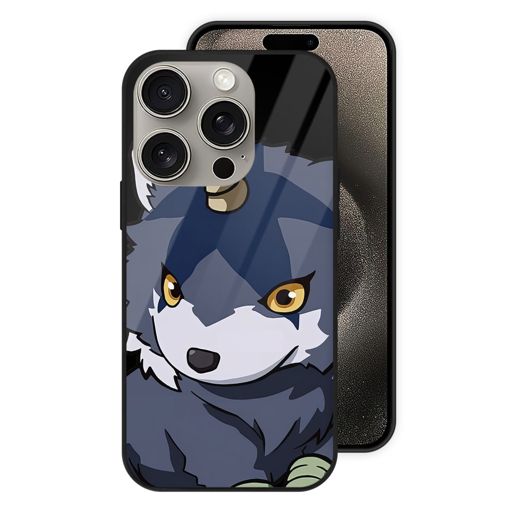 （画像用） 転スラ Regarding Reincarnated to Slime 【iPhone15Pro対応】スマホケース 耐衝撃＆黄変防止 背面ガラス