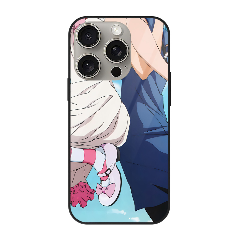 （画像用） 転スラ Regarding Reincarnated to Slime 【iPhone15Pro対応】スマホケース 耐衝撃＆黄変防止 背面ガラス