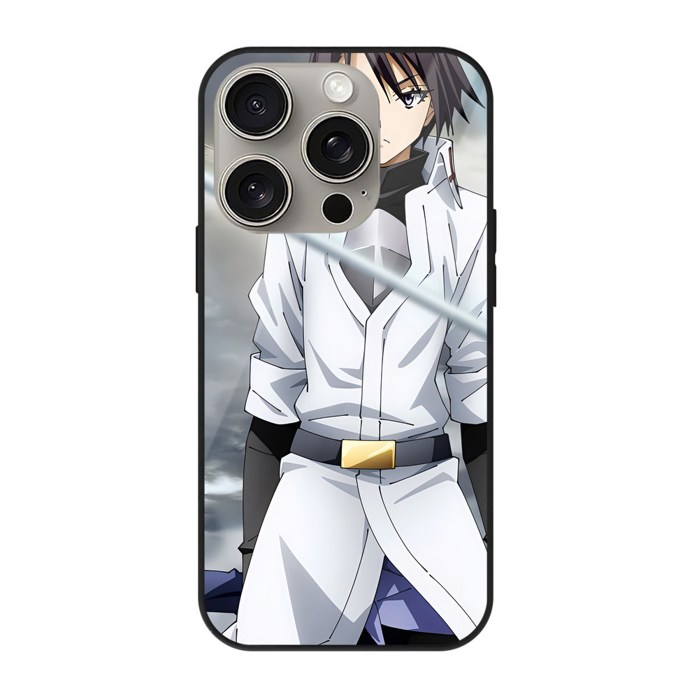 （画像用） 転スラ Regarding Reincarnated to Slime 【iPhone15Pro対応】スマホケース 耐衝撃＆黄変防止 背面ガラス