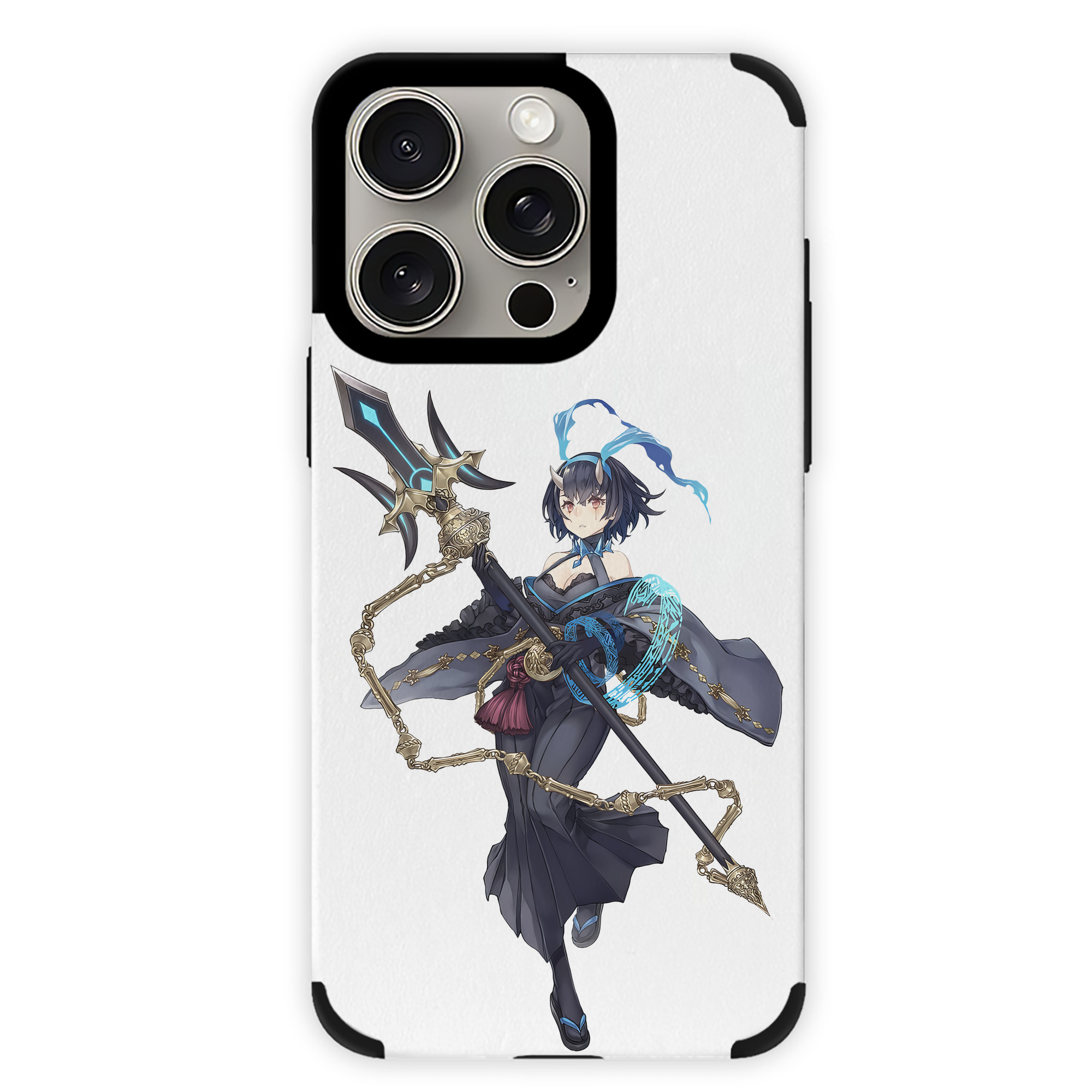 （画像用） 転スラ Regarding Reincarnated to Slime 【iPhone15ProMax対応】 PUレザー スマホケース 耐衝撃＆黄変防止