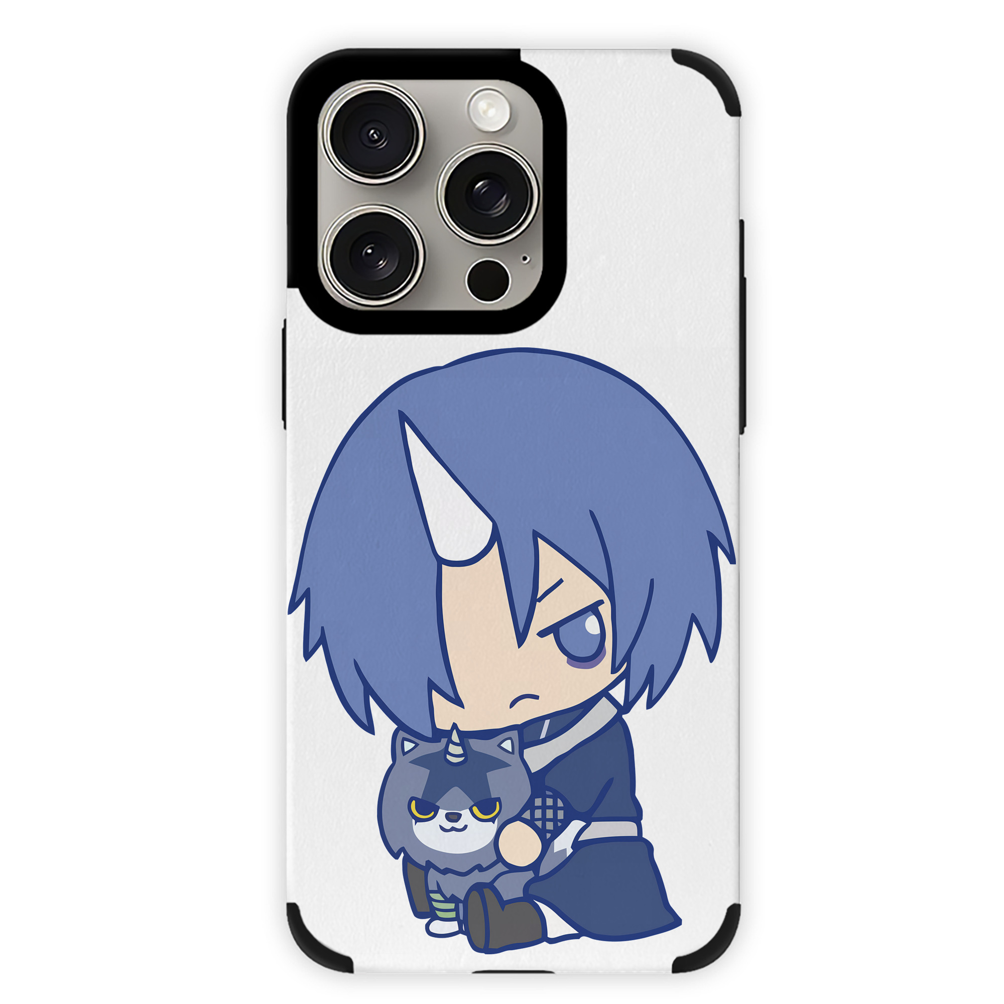 （画像用） 転スラ Regarding Reincarnated to Slime 【iPhone15ProMax対応】 PUレザー スマホケース 耐衝撃＆黄変防止