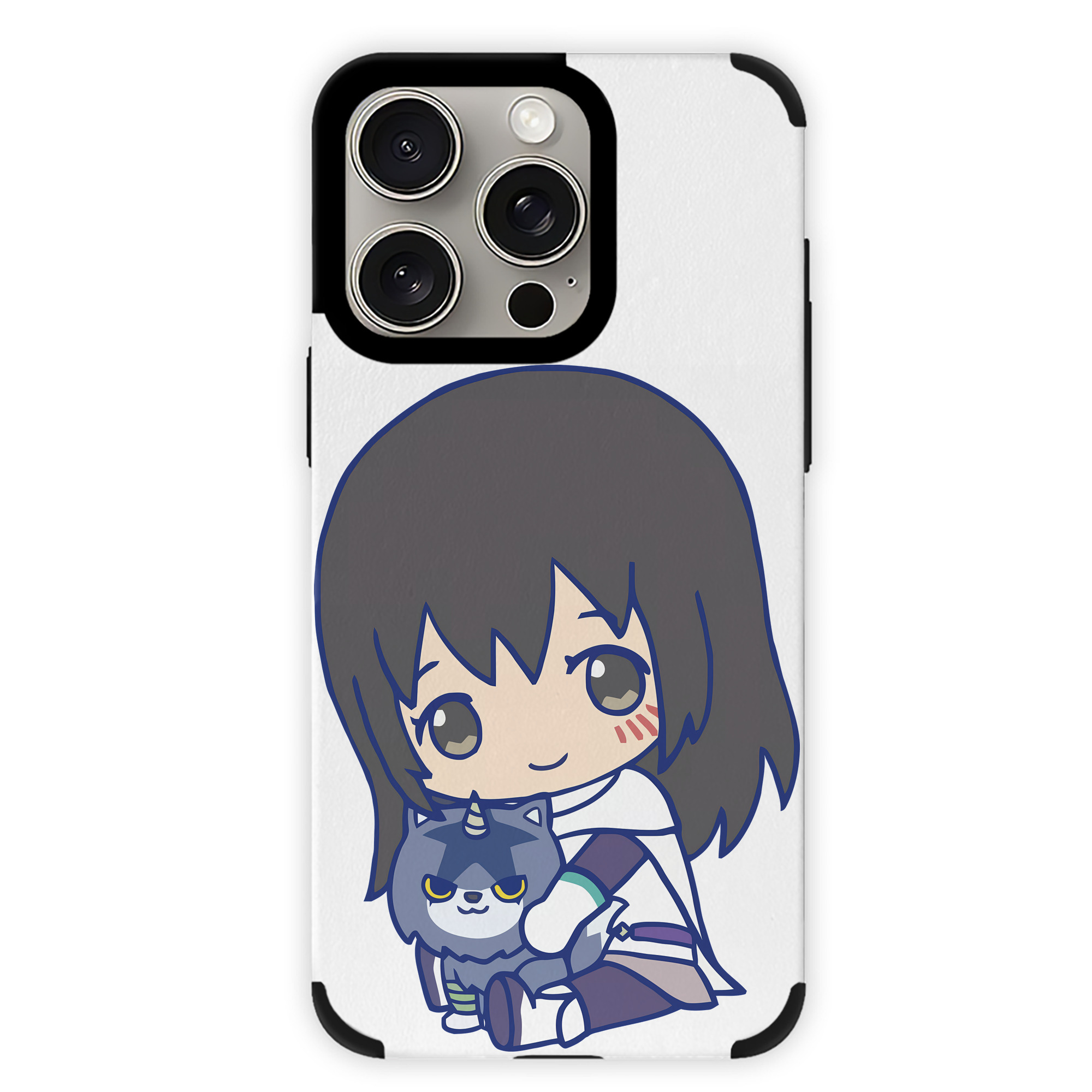 （画像用） 転スラ Regarding Reincarnated to Slime 【iPhone15ProMax対応】 PUレザー スマホケース 耐衝撃＆黄変防止