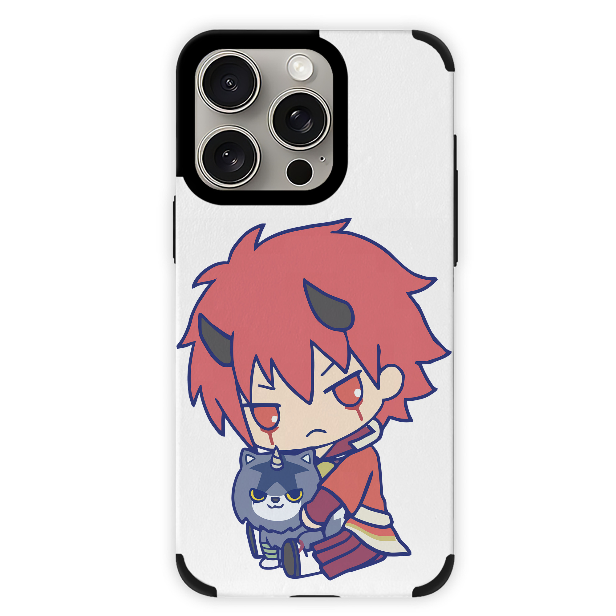 （画像用） 転スラ Regarding Reincarnated to Slime 【iPhone15ProMax対応】 PUレザー スマホケース 耐衝撃＆黄変防止