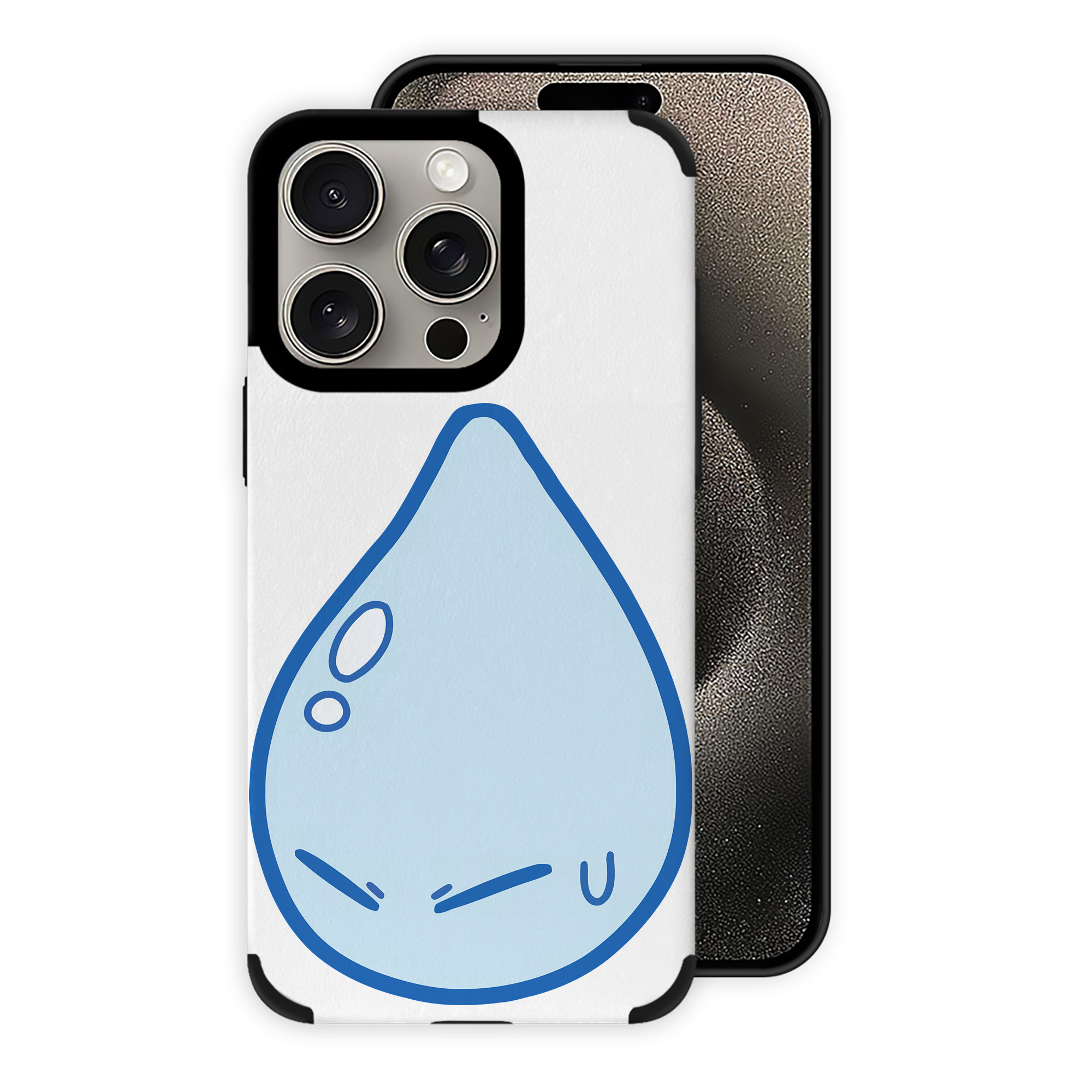 転スラ Regarding Reincarnated to Slime 【iPhone15ProMax対応】 PUレザー スマホケース 耐衝撃＆黄変防止