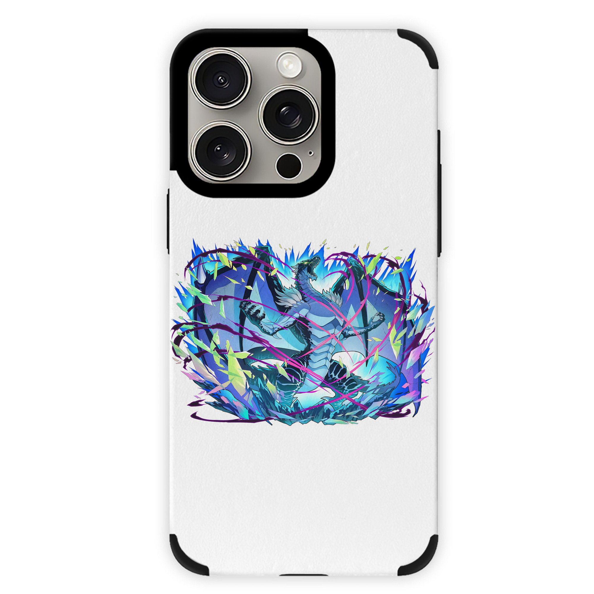 （画像用） 転スラ Regarding Reincarnated to Slime 【iPhone15ProMax対応】 PUレザー スマホケース 耐衝撃＆黄変防止
