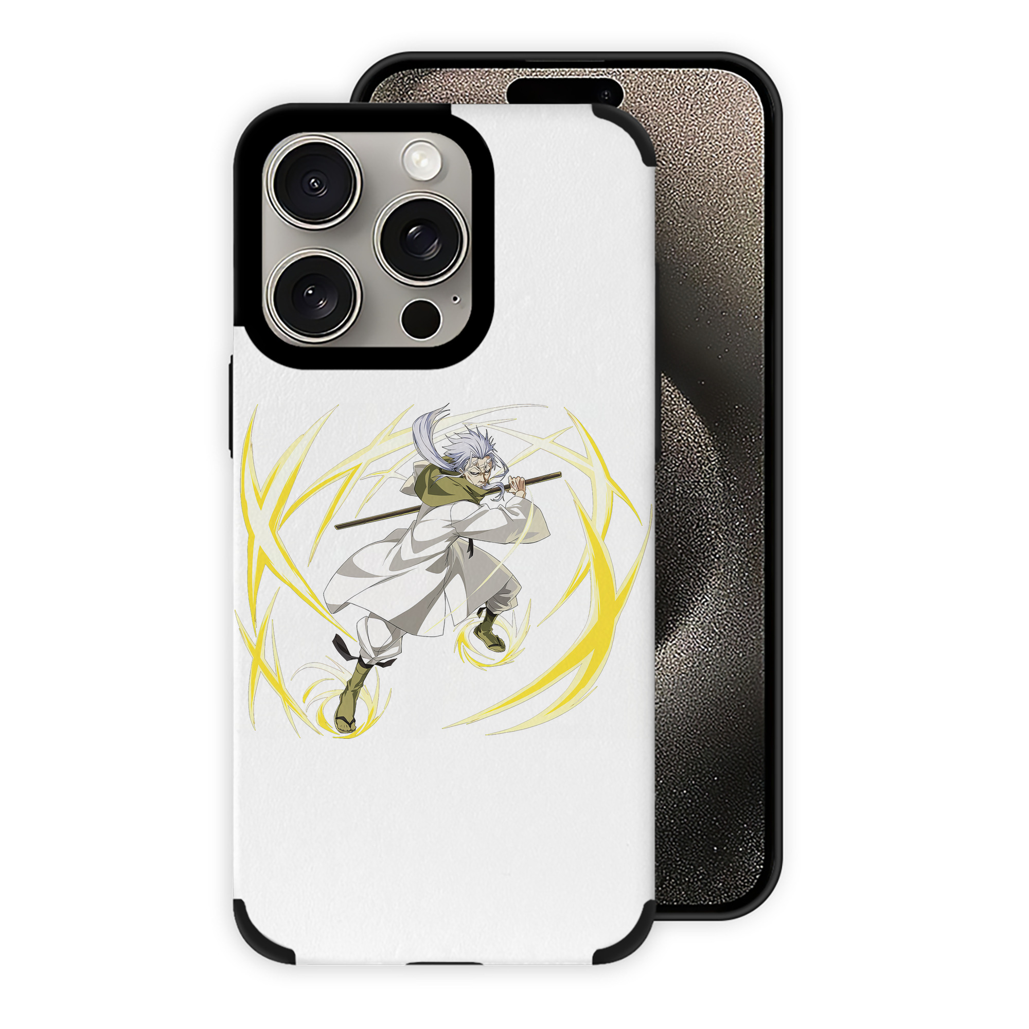 転スラ Regarding Reincarnated to Slime 【iPhone15ProMax対応】 PUレザー スマホケース 耐衝撃＆黄変防止