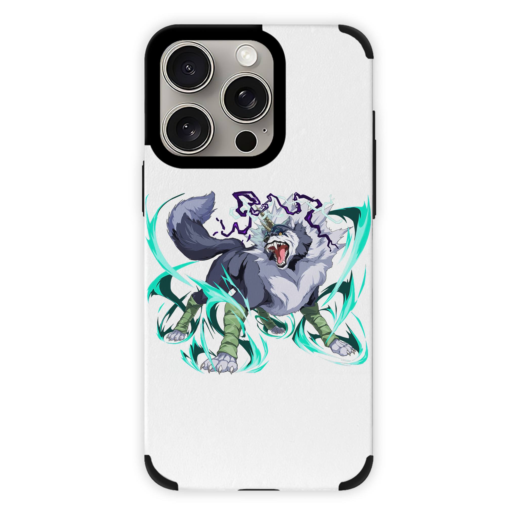 （画像用） 転スラ Regarding Reincarnated to Slime 【iPhone15ProMax対応】 PUレザー スマホケース 耐衝撃＆黄変防止