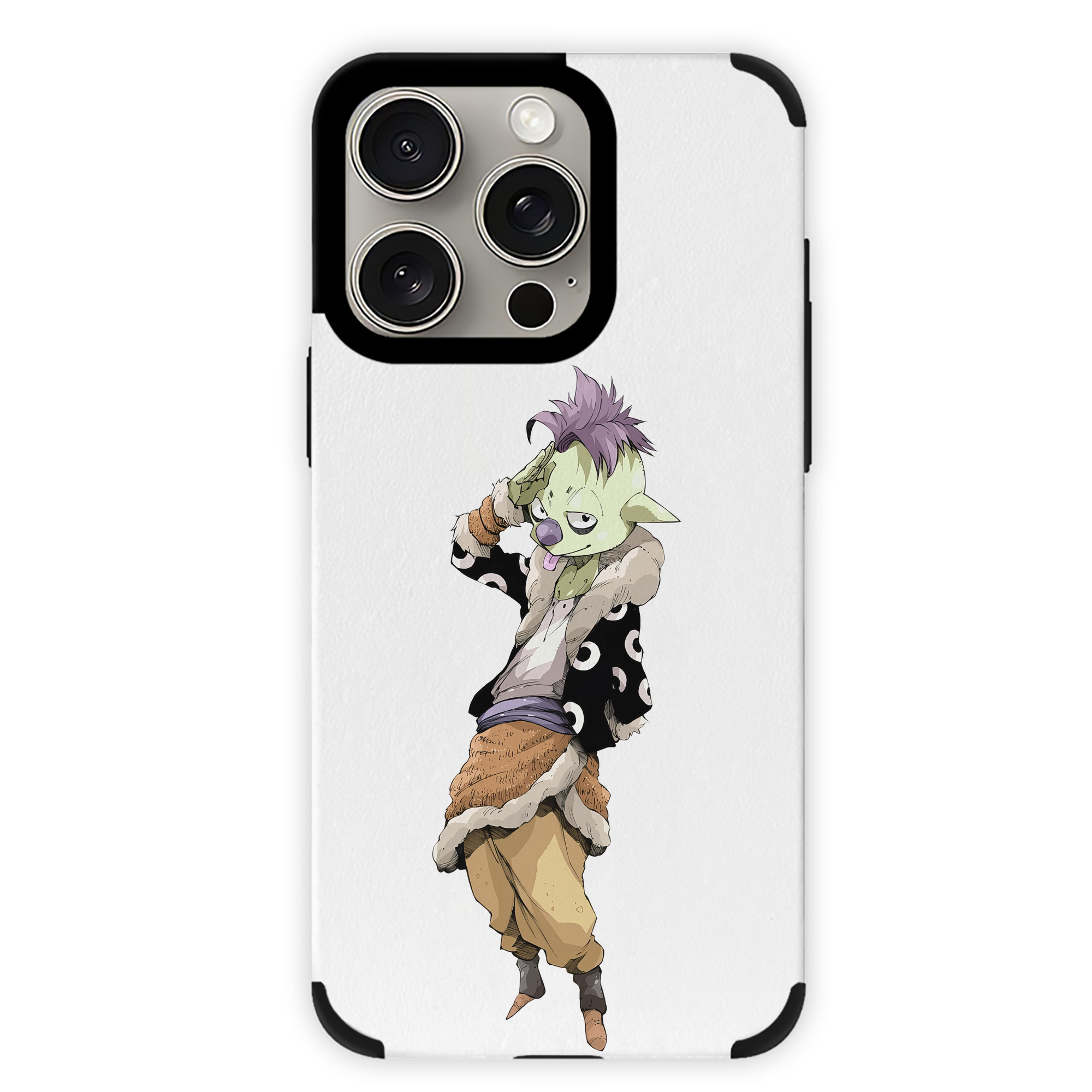 （画像用） 転スラ Regarding Reincarnated to Slime 【iPhone15ProMax対応】 PUレザー スマホケース 耐衝撃＆黄変防止