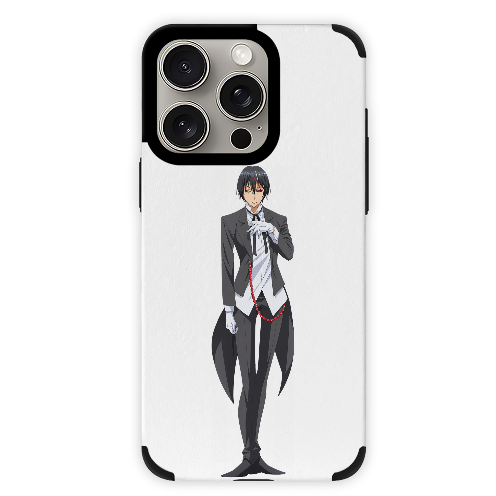 （画像用） 転スラ Regarding Reincarnated to Slime 【iPhone15ProMax対応】 PUレザー スマホケース 耐衝撃＆黄変防止