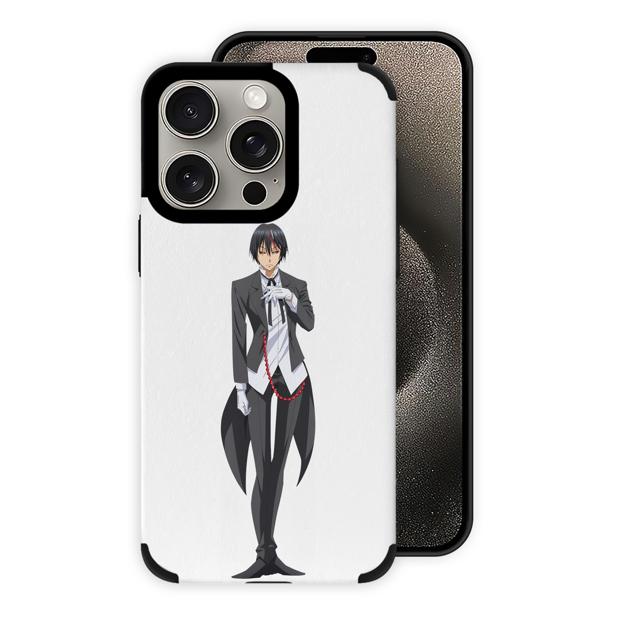 転スラ Regarding Reincarnated to Slime 【iPhone15ProMax対応】 PUレザー スマホケース 耐衝撃＆黄変防止