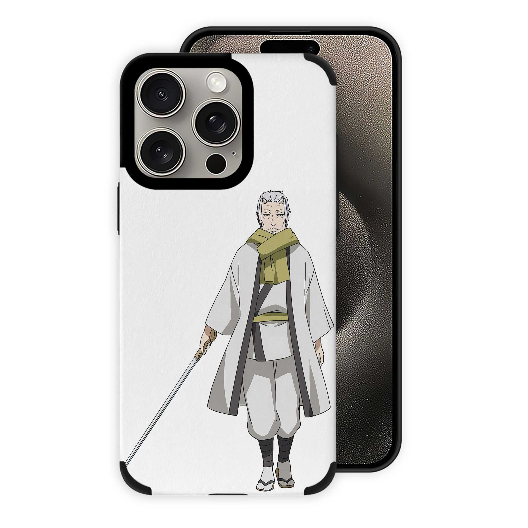 （画像用） 転スラ Regarding Reincarnated to Slime 【iPhone15ProMax対応】 PUレザー スマホケース 耐衝撃＆黄変防止