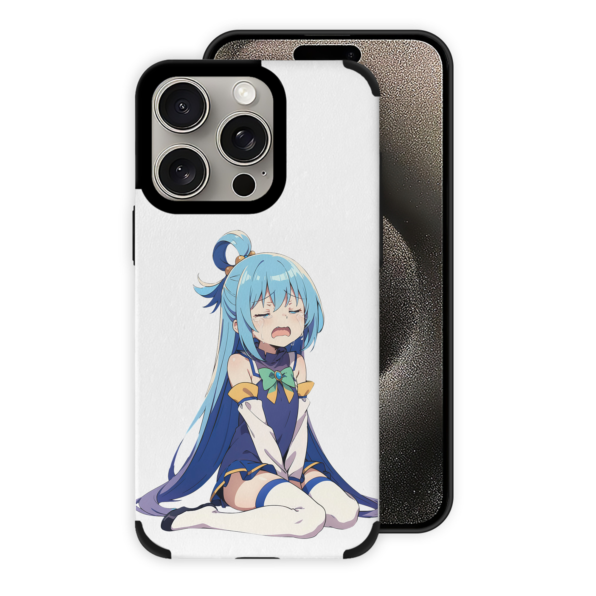（画像用） 転スラ Regarding Reincarnated to Slime 【iPhone15ProMax対応】 PUレザー スマホケース 耐衝撃＆黄変防止