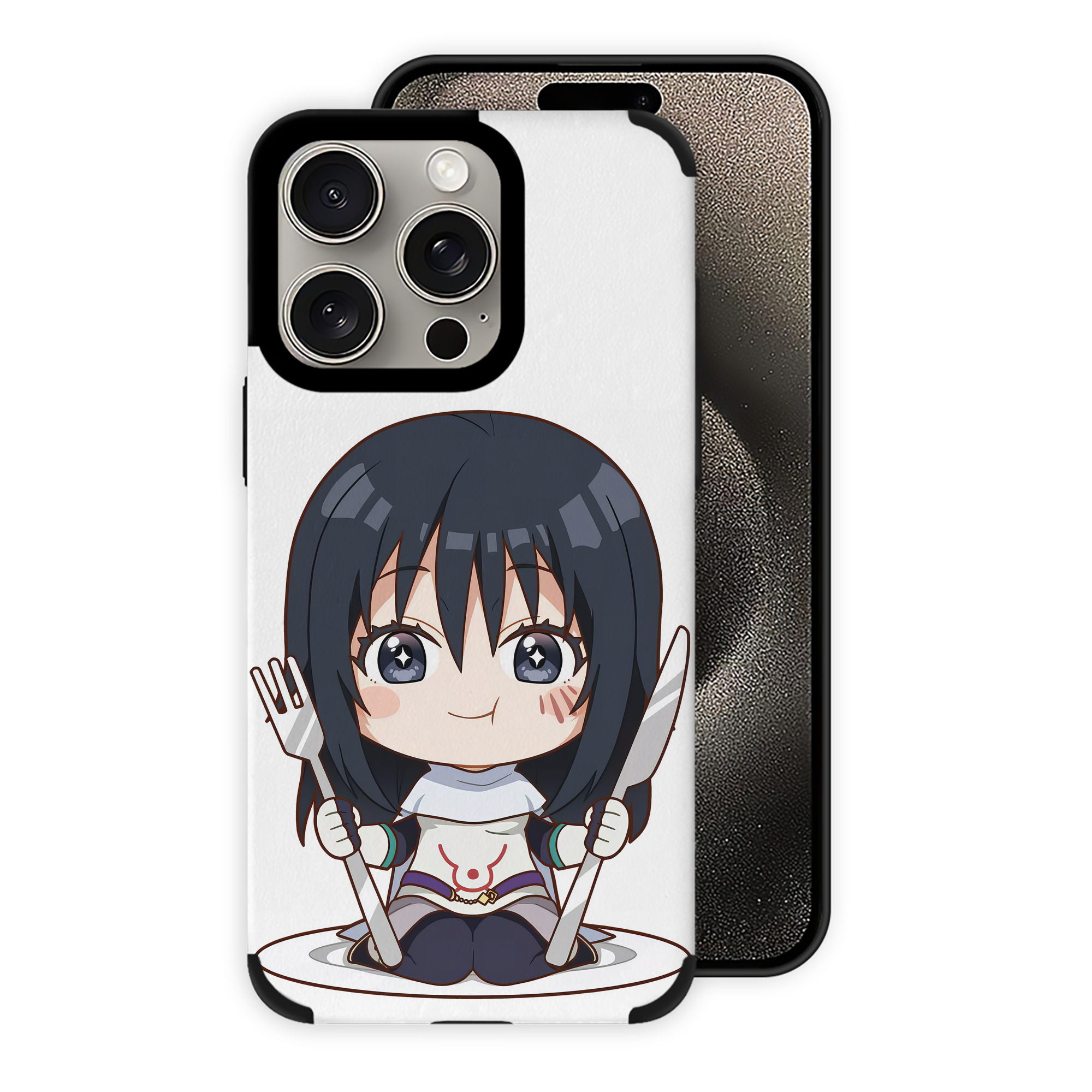 （画像用） 転スラ Regarding Reincarnated to Slime 【iPhone15ProMax対応】 PUレザー スマホケース 耐衝撃＆黄変防止