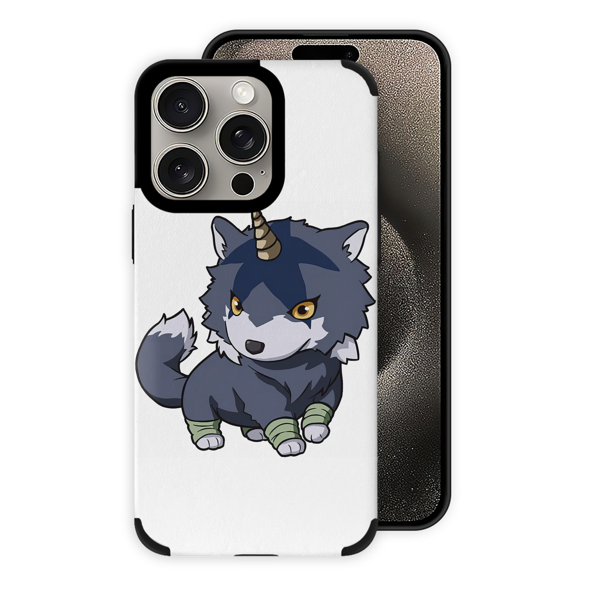 （画像用） 転スラ Regarding Reincarnated to Slime 【iPhone15ProMax対応】 PUレザー スマホケース 耐衝撃＆黄変防止