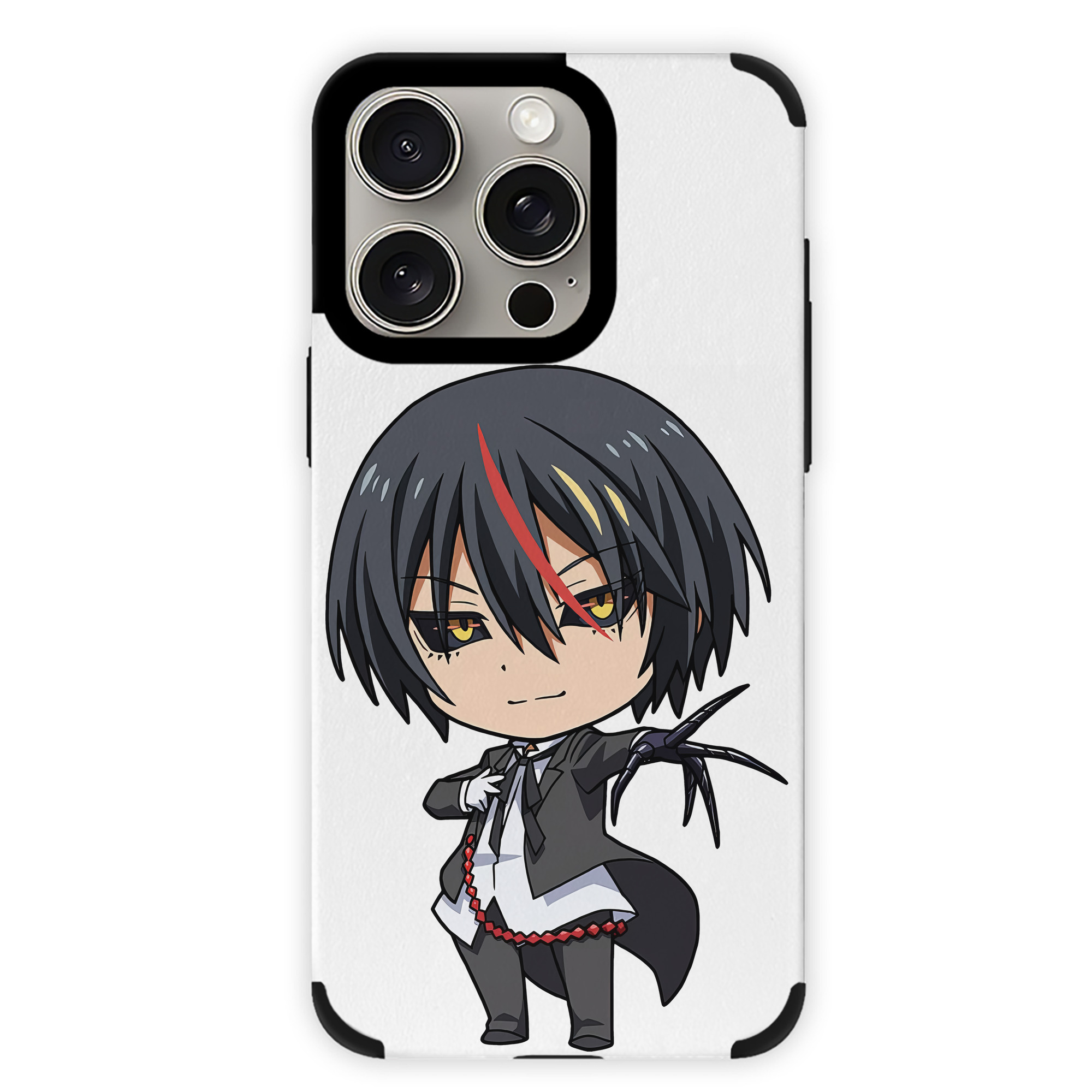 （画像用） 転スラ Regarding Reincarnated to Slime 【iPhone15ProMax対応】 PUレザー スマホケース 耐衝撃＆黄変防止