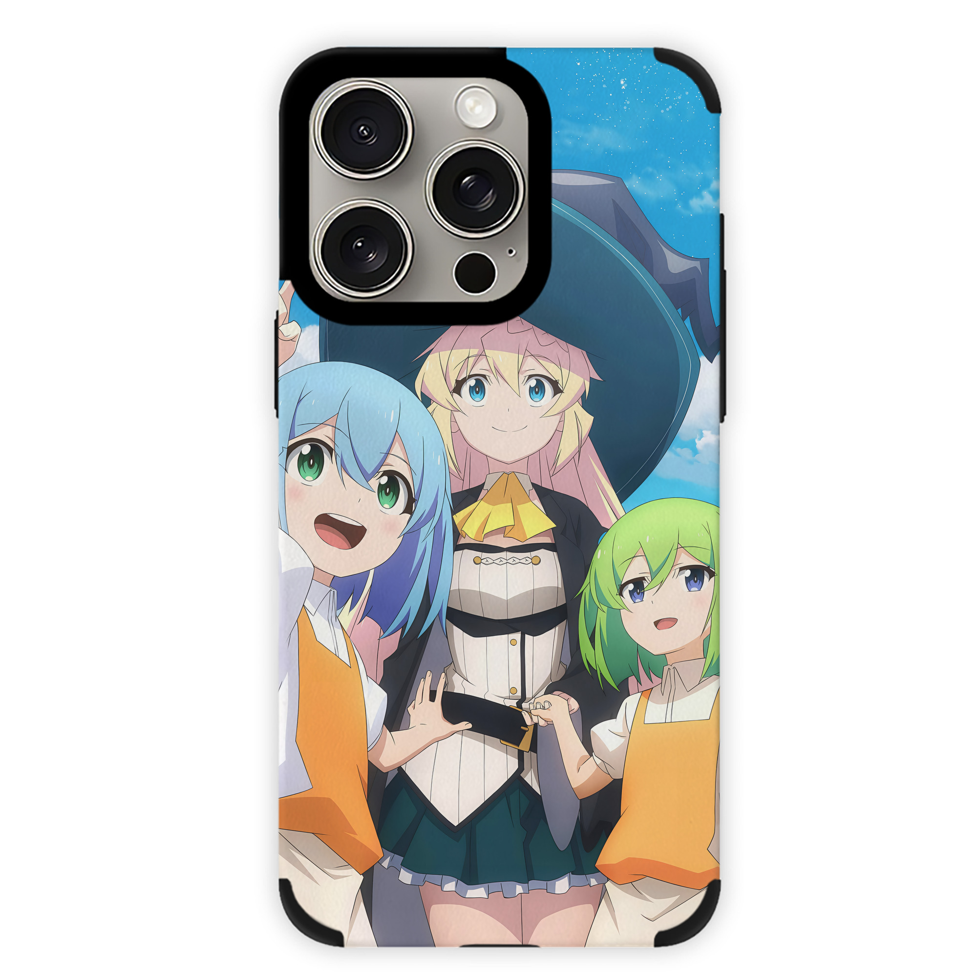 （画像用） 転スラ Regarding Reincarnated to Slime 【iPhone15ProMax対応】 PUレザー スマホケース 耐衝撃＆黄変防止