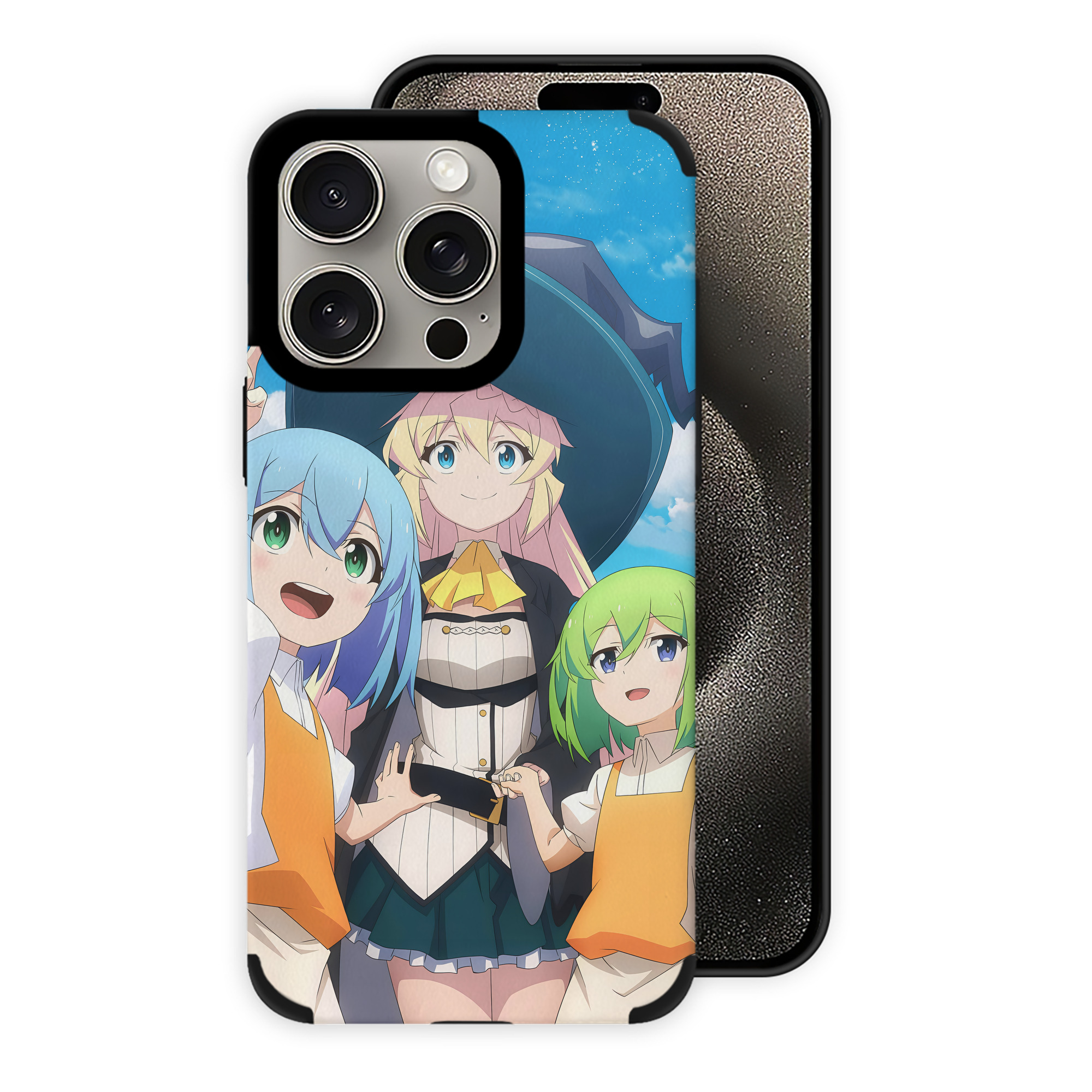 転スラ Regarding Reincarnated to Slime 【iPhone15ProMax対応】 PUレザー スマホケース 耐衝撃＆黄変防止