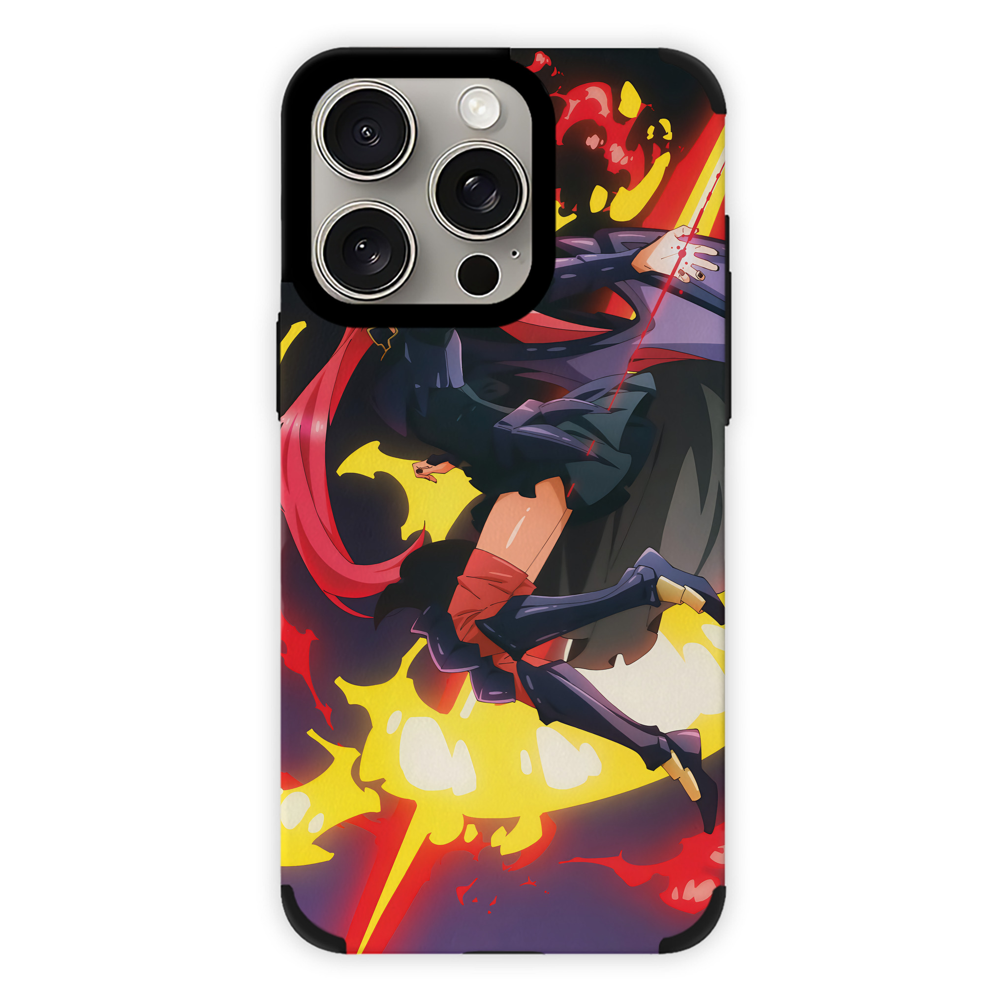 （画像用） 転スラ Regarding Reincarnated to Slime 【iPhone15ProMax対応】 PUレザー スマホケース 耐衝撃＆黄変防止