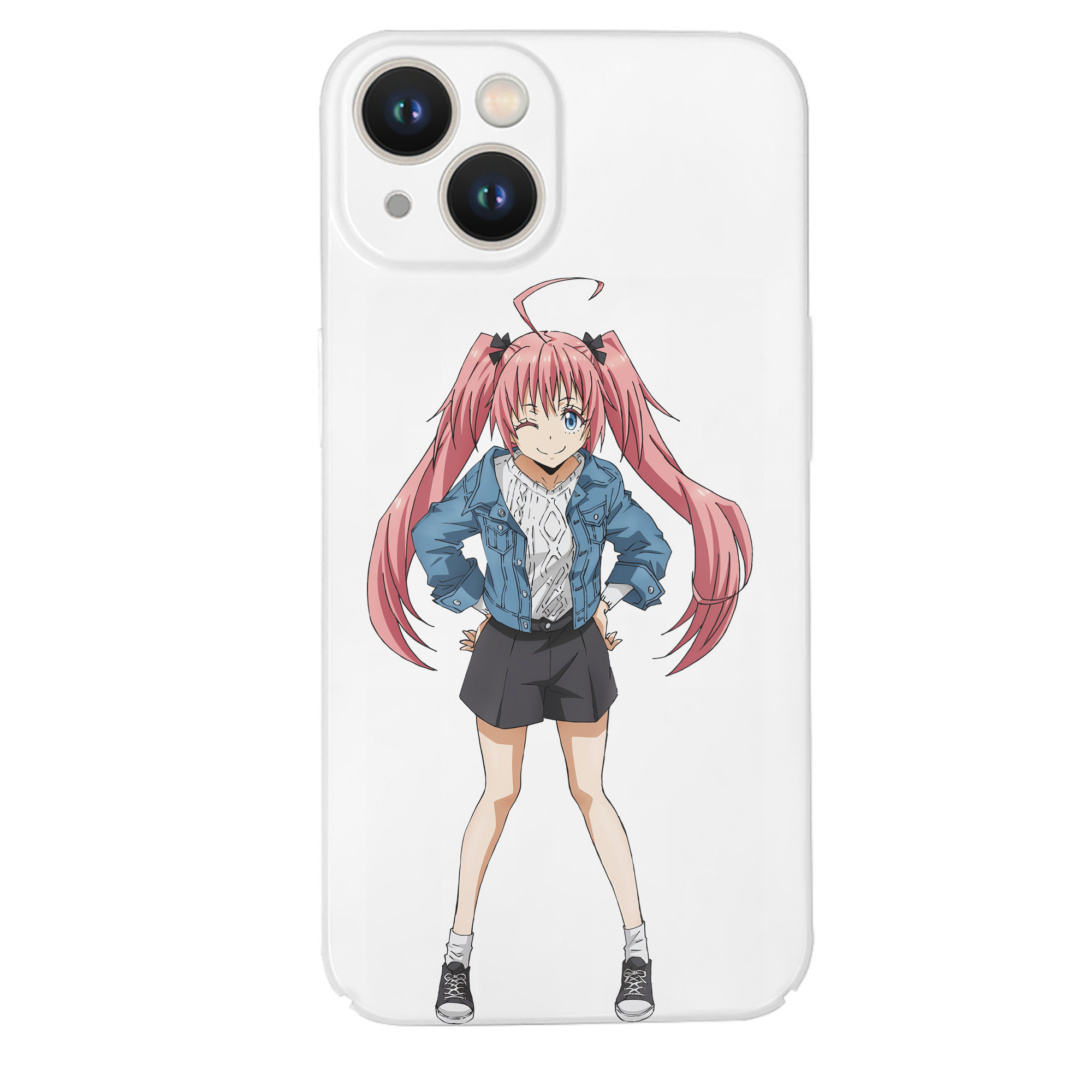 （画像用） 転スラ Regarding Reincarnated to Slime 【iPhone 14シリーズ対応】ハードケース