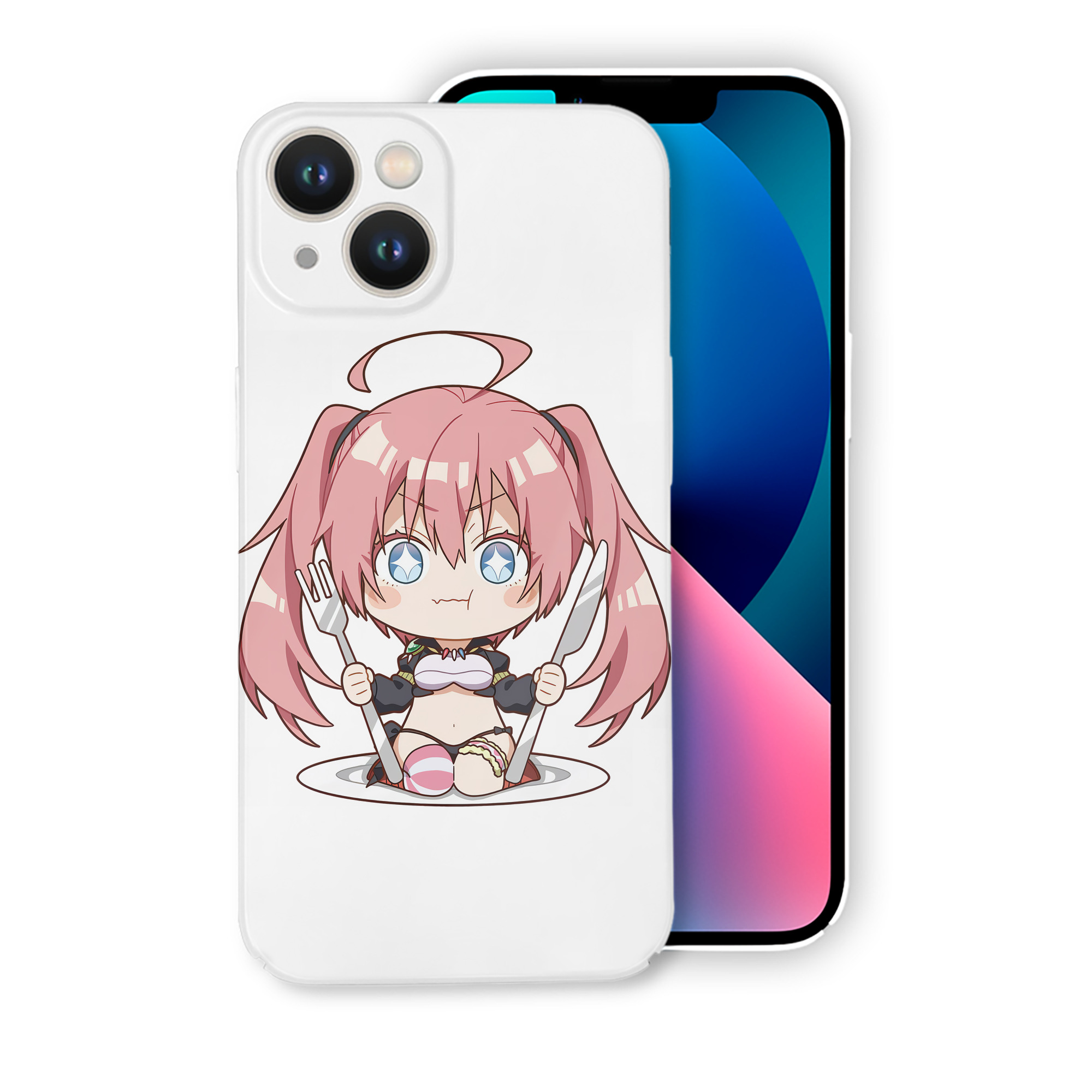 （画像用） 転スラ Regarding Reincarnated to Slime 【iPhone 14シリーズ対応】ハードケース