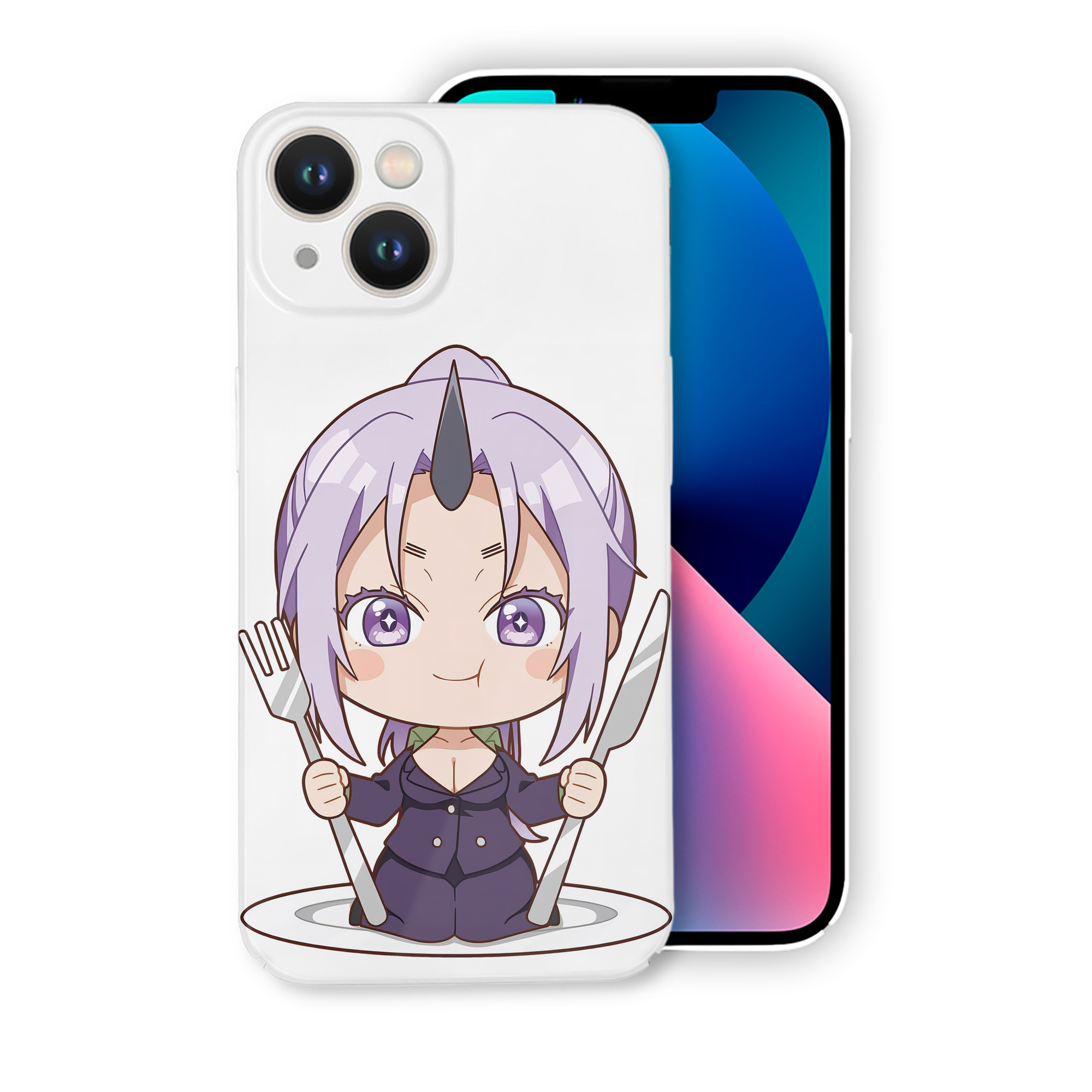 （画像用） 転スラ Regarding Reincarnated to Slime 【iPhone 14シリーズ対応】ハードケース