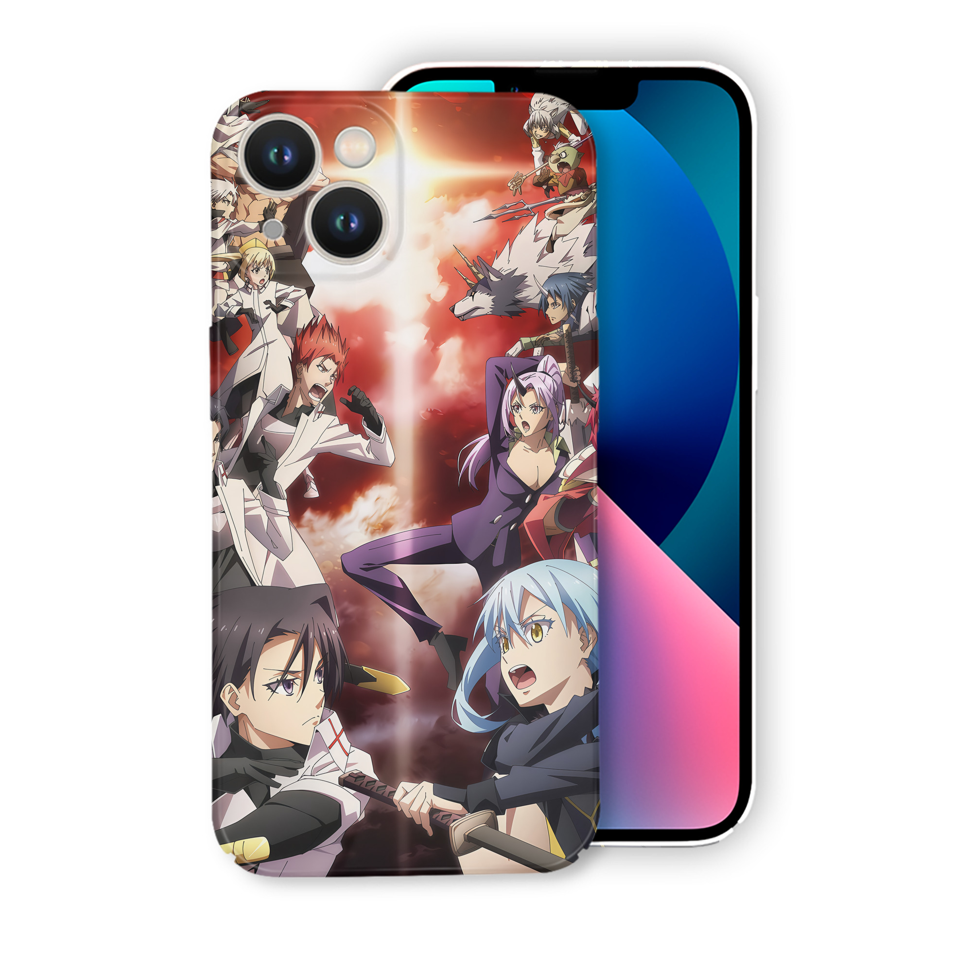 （画像用） 転スラ Regarding Reincarnated to Slime 【iPhone 14シリーズ対応】ハードケース