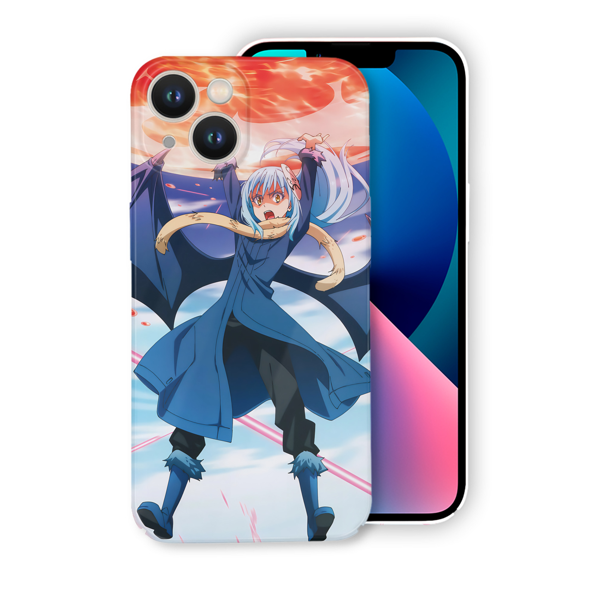 （画像用） 転スラ Regarding Reincarnated to Slime 【iPhone 14シリーズ対応】ハードケース