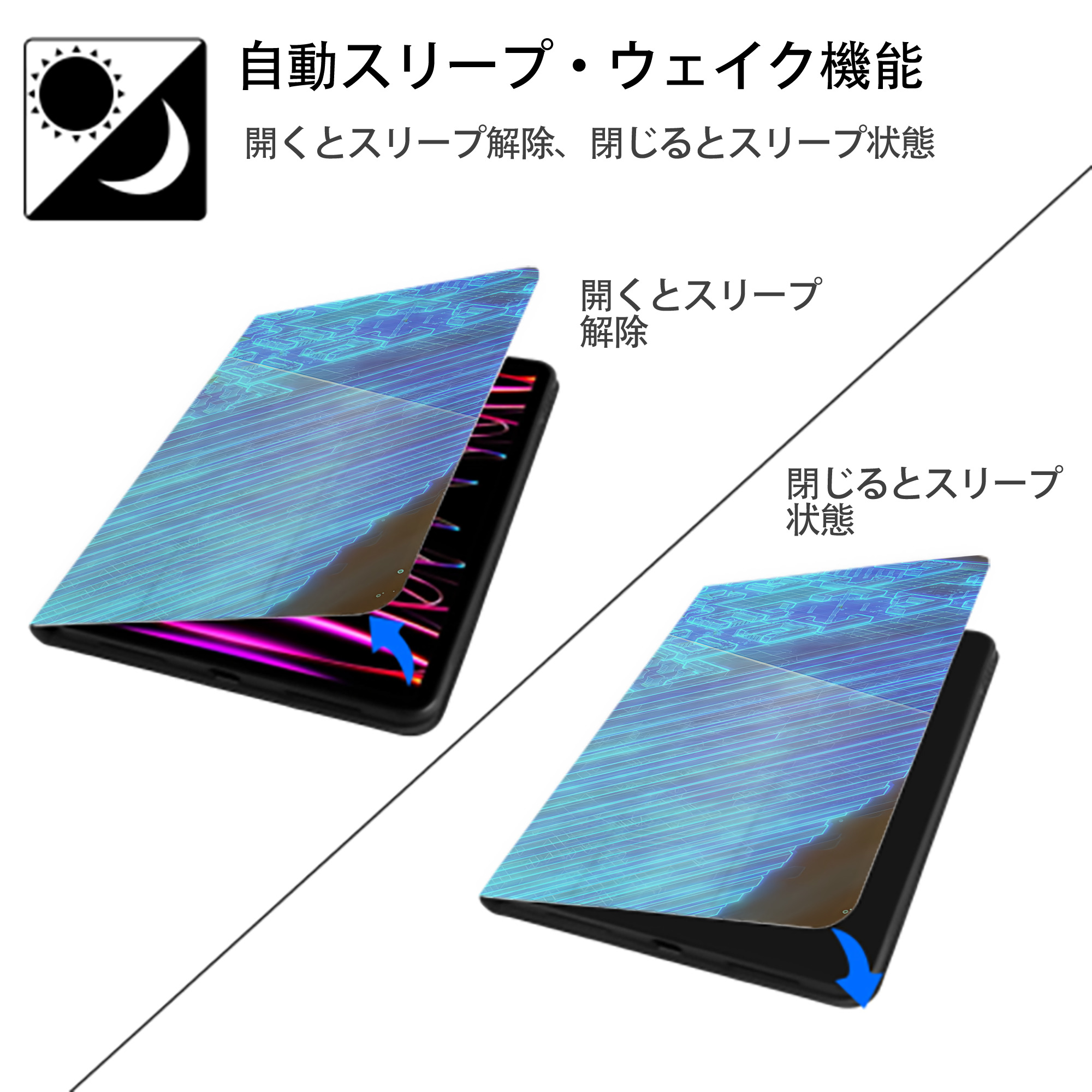 転スラ Regarding Reincarnated to Slime IPad ケース ブック型 PUレザー TPU 耐衝撃 軽量 薄型 ペン収納なし 全面保護 IPad 各モデル対応