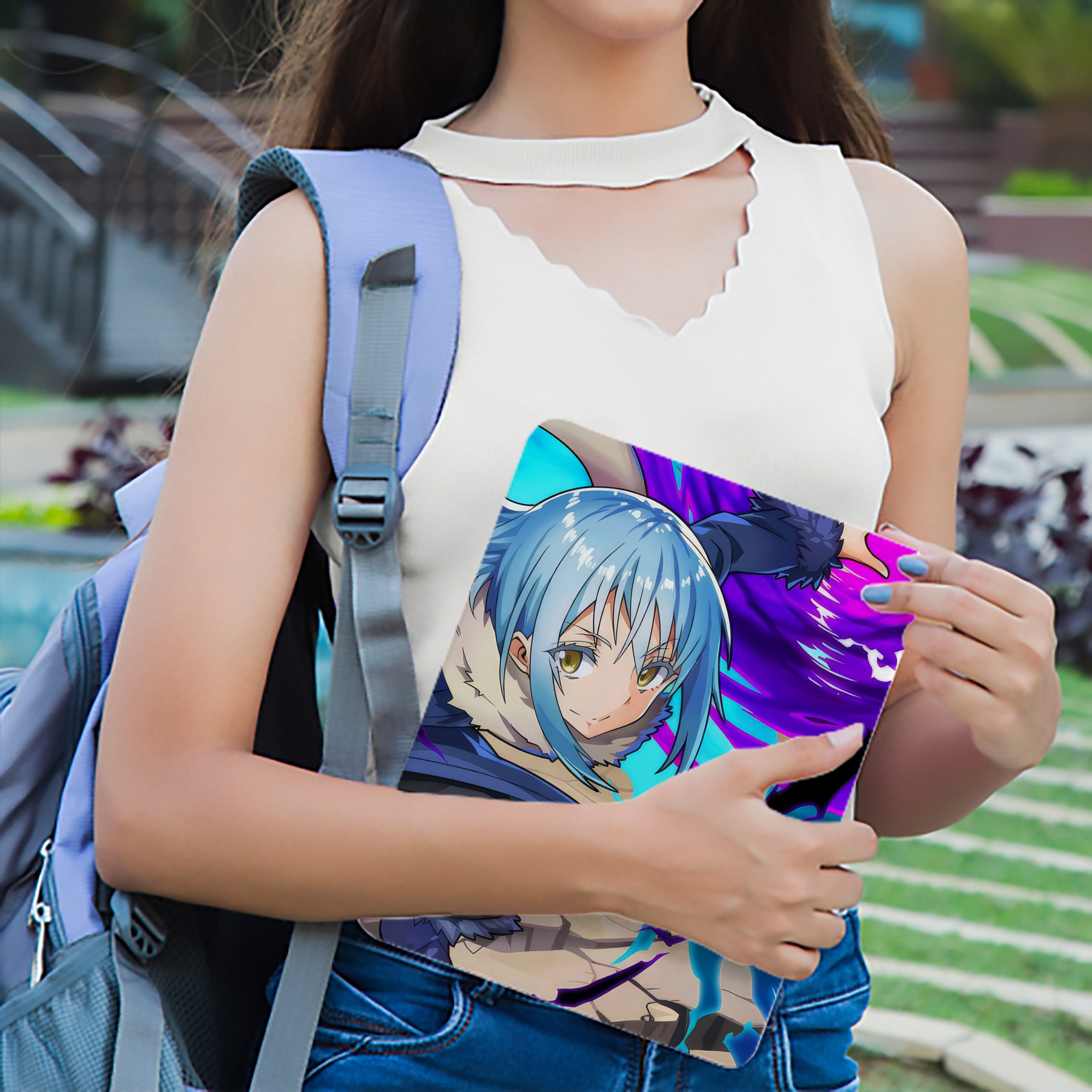 転スラ Regarding Reincarnated to Slime IPad ケース ブック型 PUレザー TPU 耐衝撃 軽量 薄型 ペン収納なし 全面保護 IPad 各モデル対応