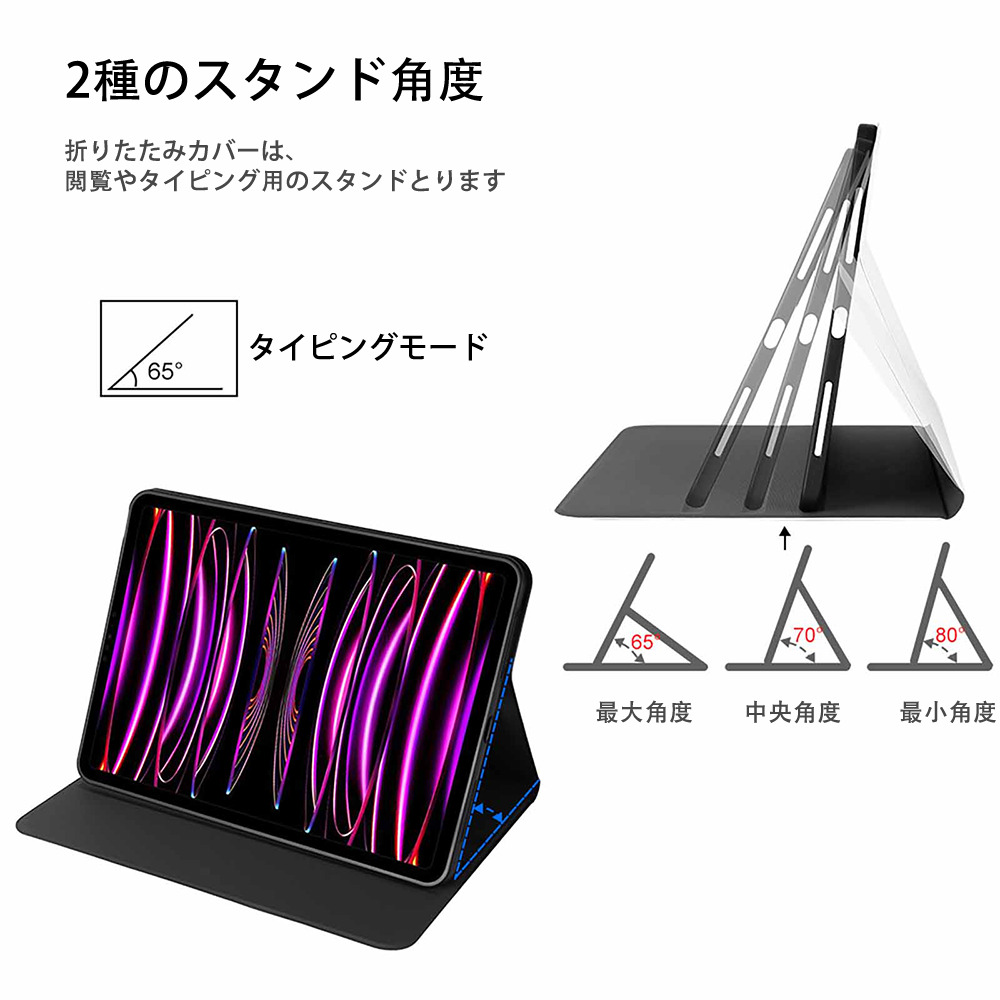 転スラ Regarding Reincarnated to Slime IPad ケース ブック型 PUレザー TPU 耐衝撃 軽量 薄型 ペン収納なし 全面保護 IPad 各モデル対応