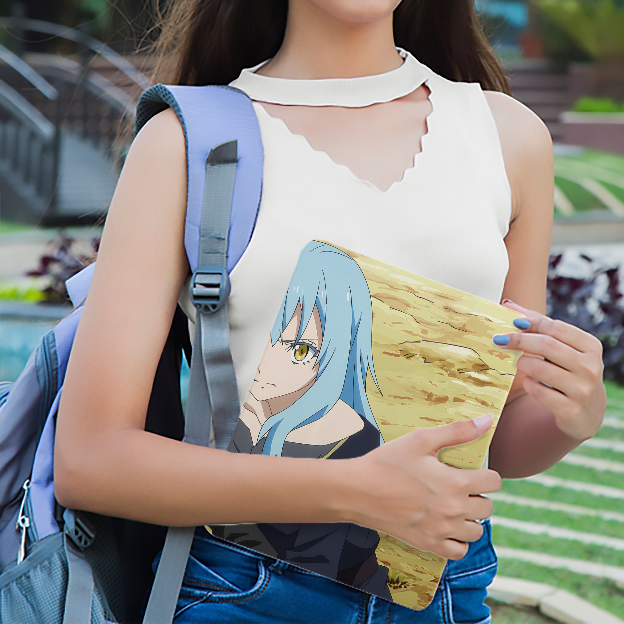 転スラ Regarding Reincarnated to Slime IPadケース ペンホルダー付き ブックスタイルデザイン